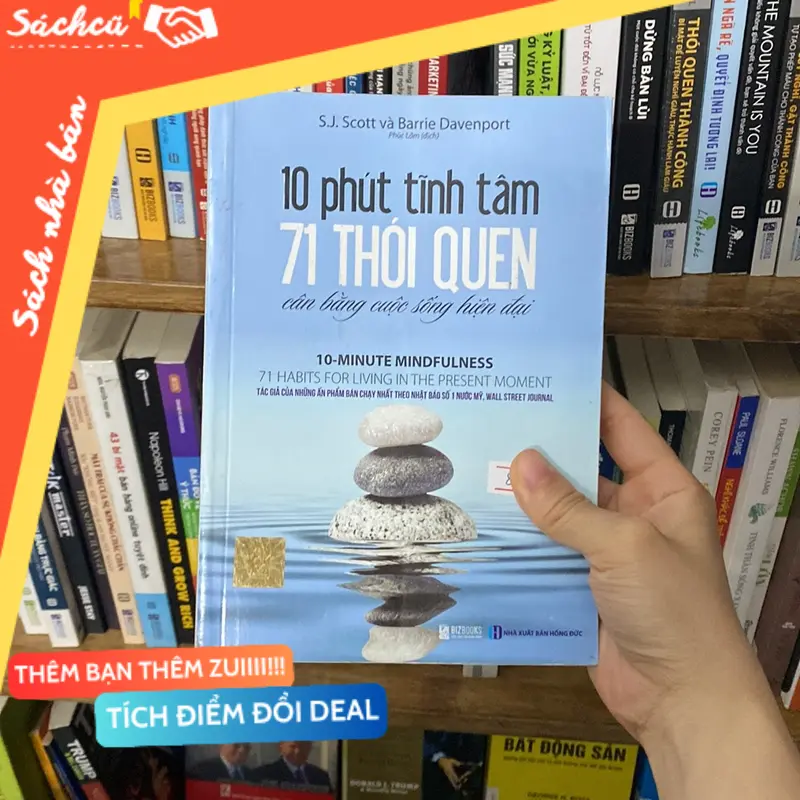 10 phút tĩnh tâm 71 thói quen cân bằng cuộc sống hiện đại (Sách kỹ năng) TSHT