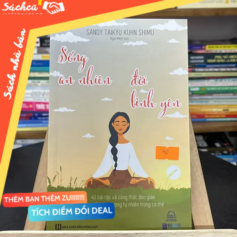 Sách “Sống an nhiên,đời bình yên” – Sandy Taikyu Kuhn Shimu (Ngọc Minh dịch) (Sách kỹ năng) TSHT