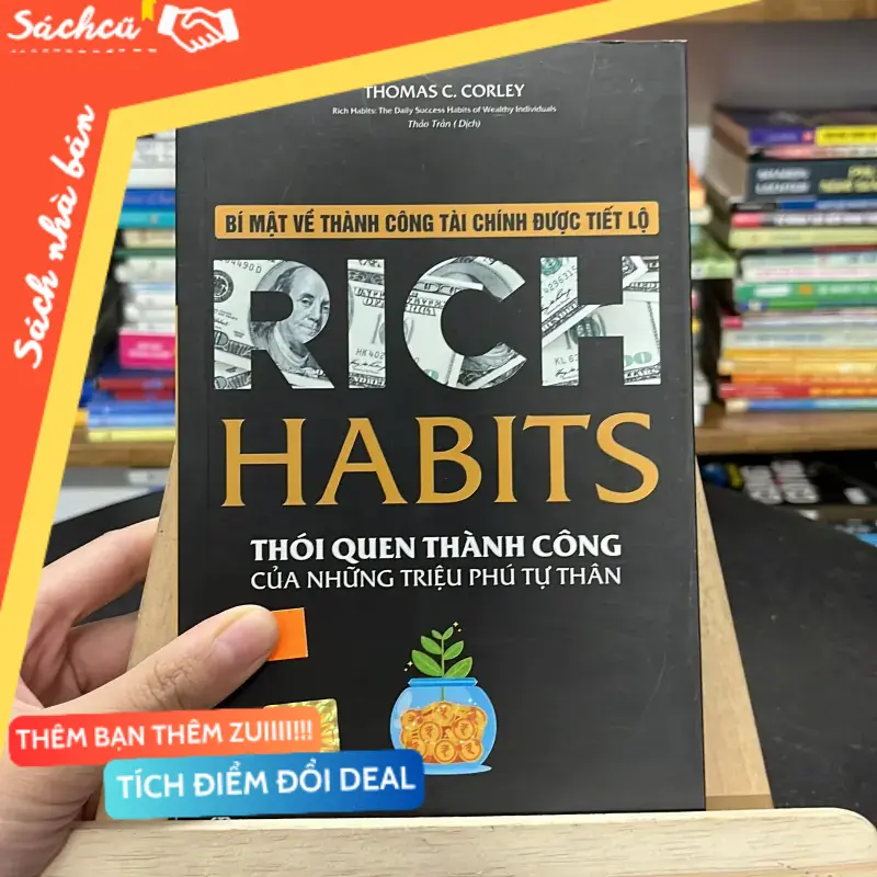 📓 Rich Habits – Thói Quen Thành Công Của Những Triệu Phú Tự Thân – Thomas C. Corley (Sách kỹ năng) TSHT