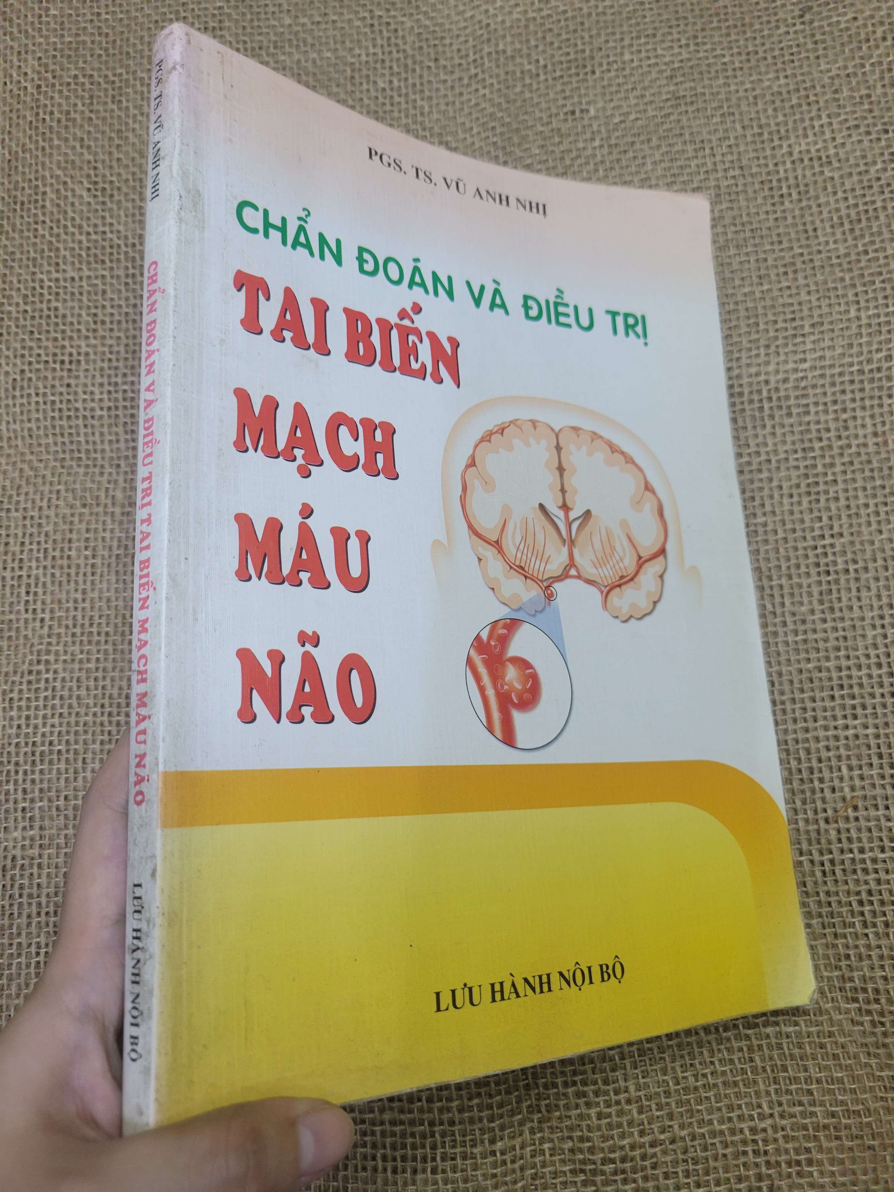 CHẨN ĐOÁN VÀ ĐIỀU TRỊ TAI BIẾN MẠCH MÁU NÃO - PGS. TS. VŨ ANH NHỊ (Giáo trình đại học - cao đẳng) HLSC