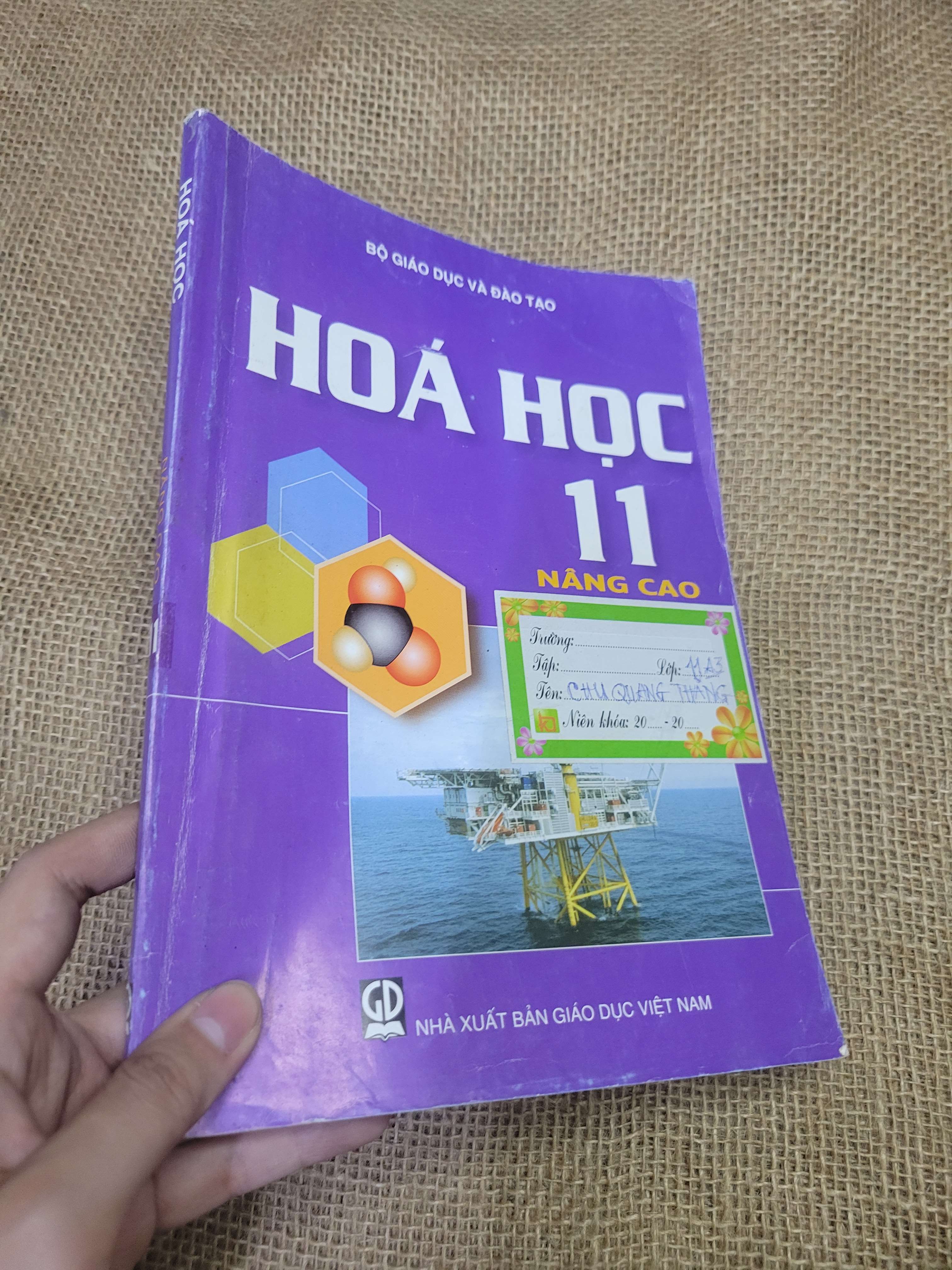 HOÁ HỌC 11 NÂNG CAO (Sách giáo khoa - giáo trình) HLSC