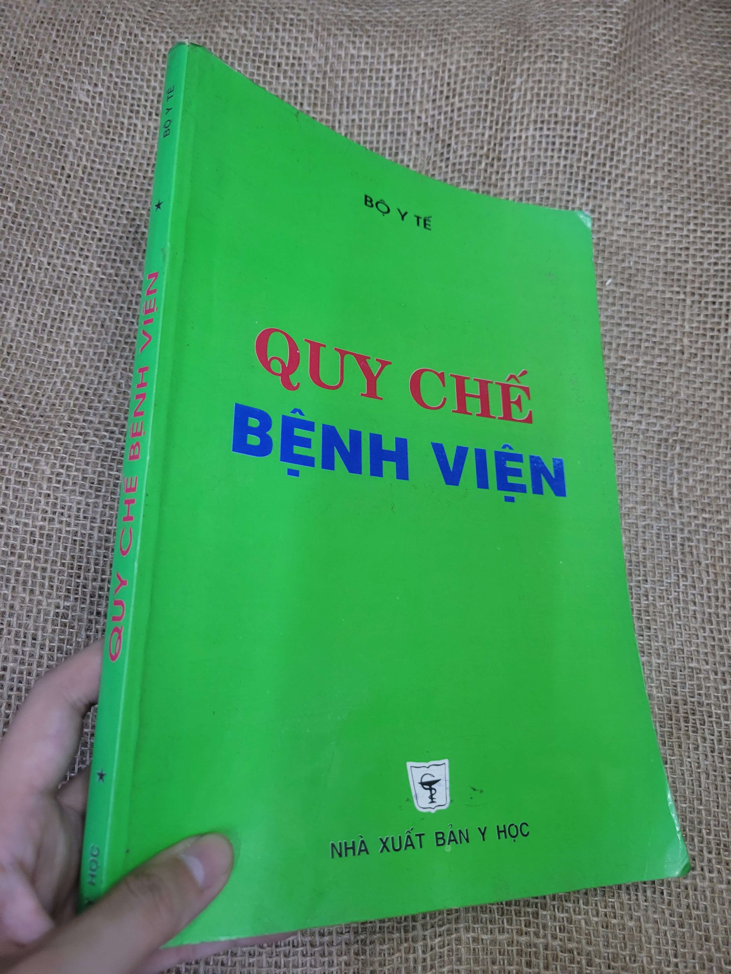 QUY CHẾ BỆNH VIỆN (Sách giáo khoa - giáo trình) HLSC