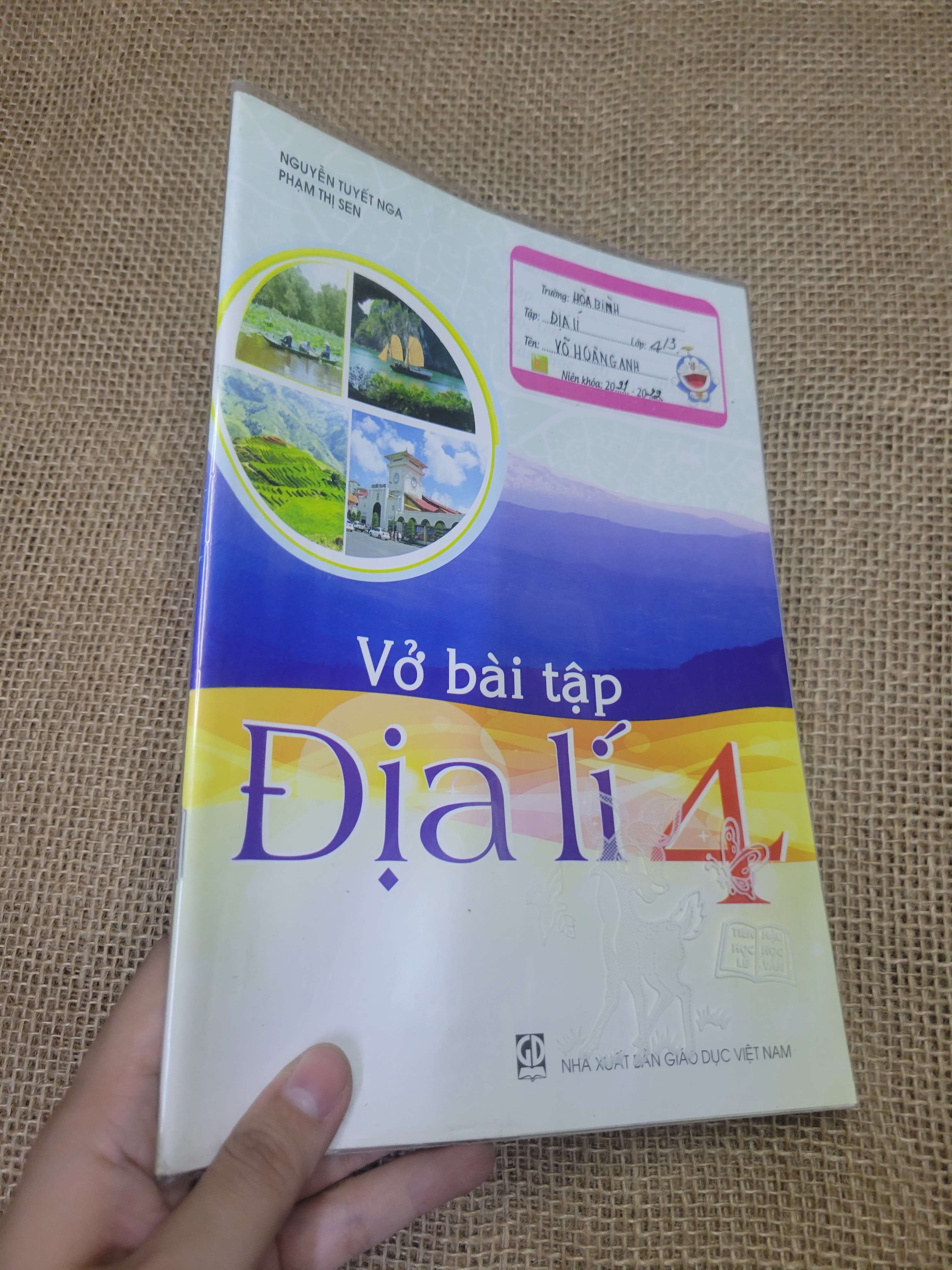 Vở bài tập Địa lí lớp 4 (Sách giáo khoa - giáo trình) HLSC