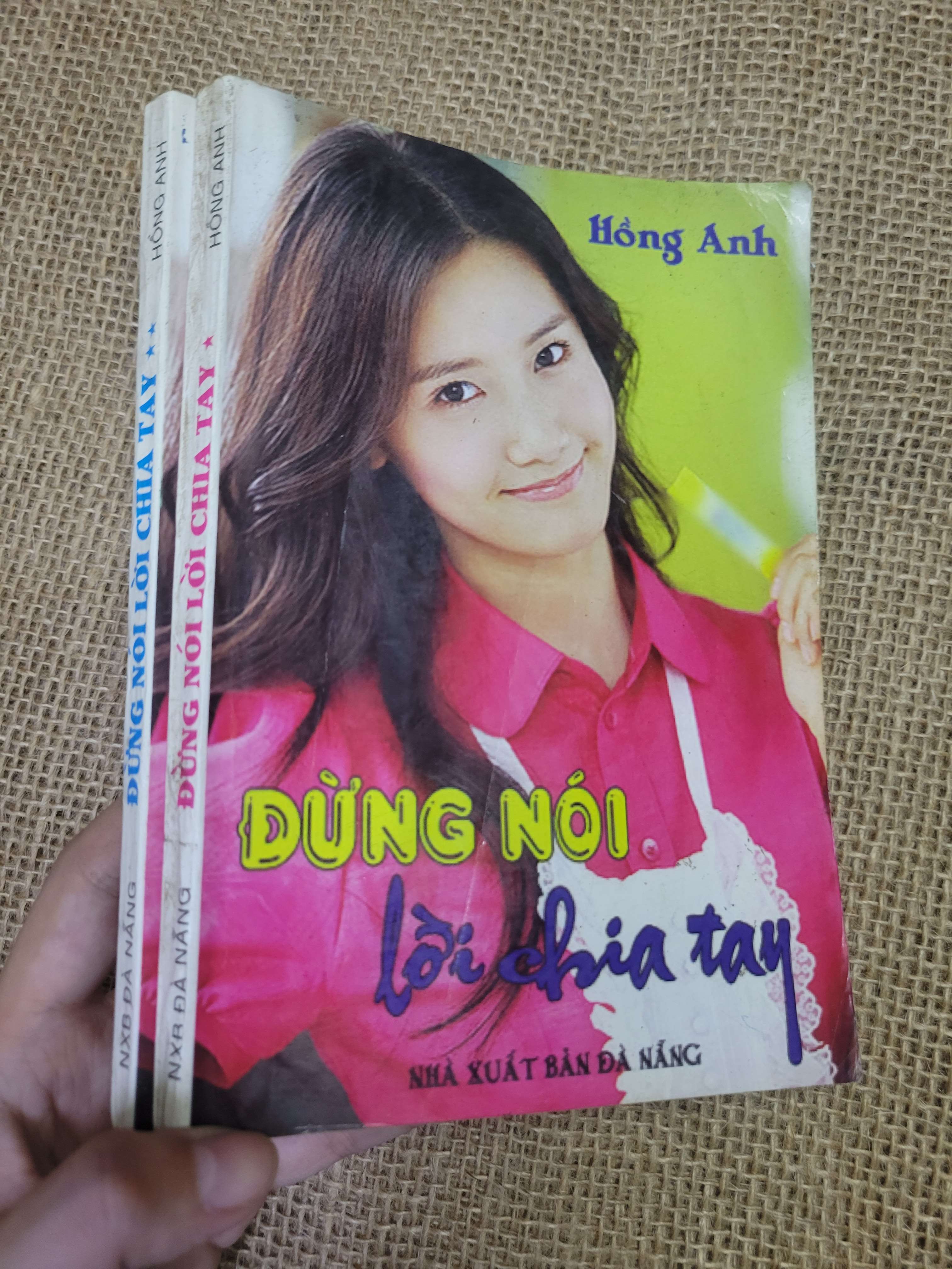 2 cuốn Đừng nói lời chia tay - Hồng Anh (Sách văn học) HLSC