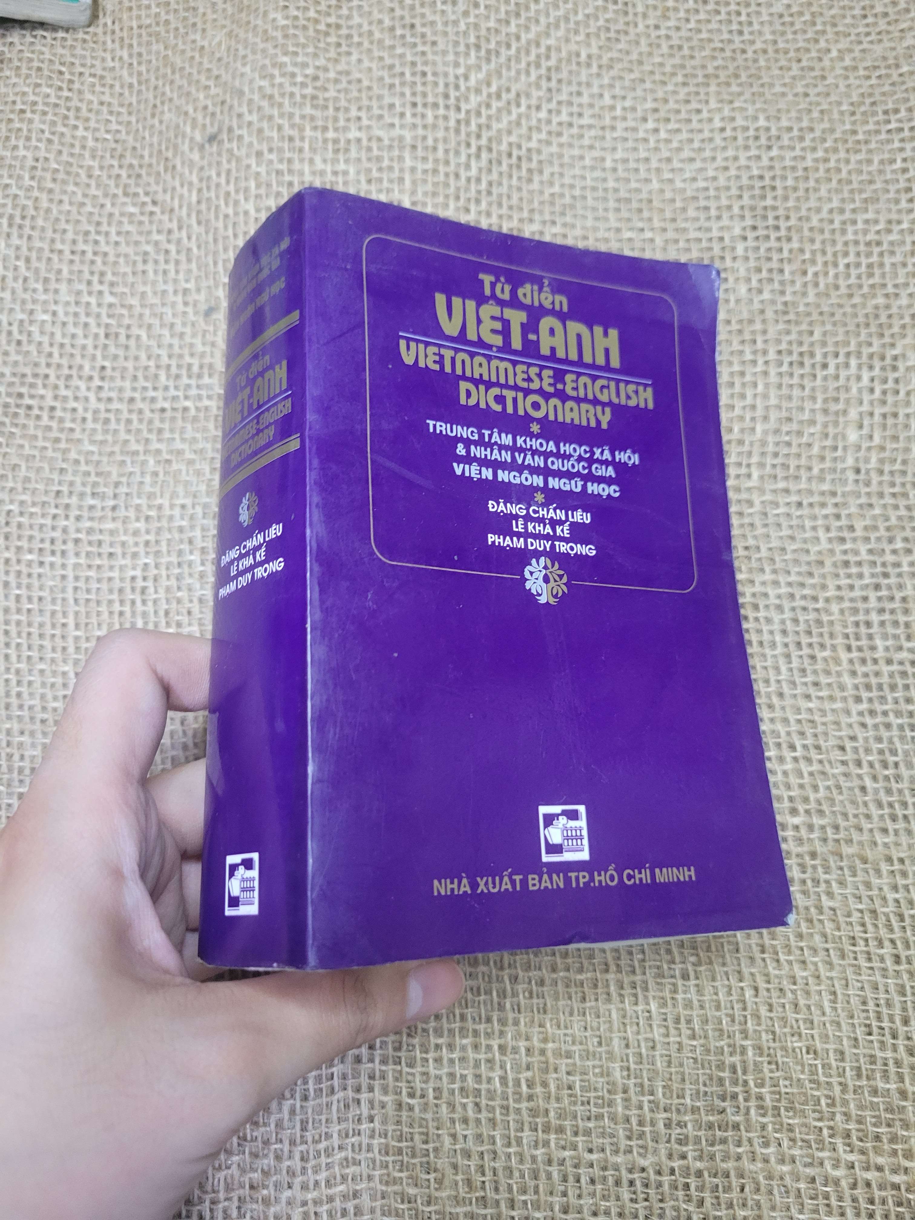 Từ điển Việt-Anh Vietnamese-English Dictionary - Đặng Chấn Liêu, Lê Khả Kế, Phạm Duy Trọng (Từ điển) HLSC