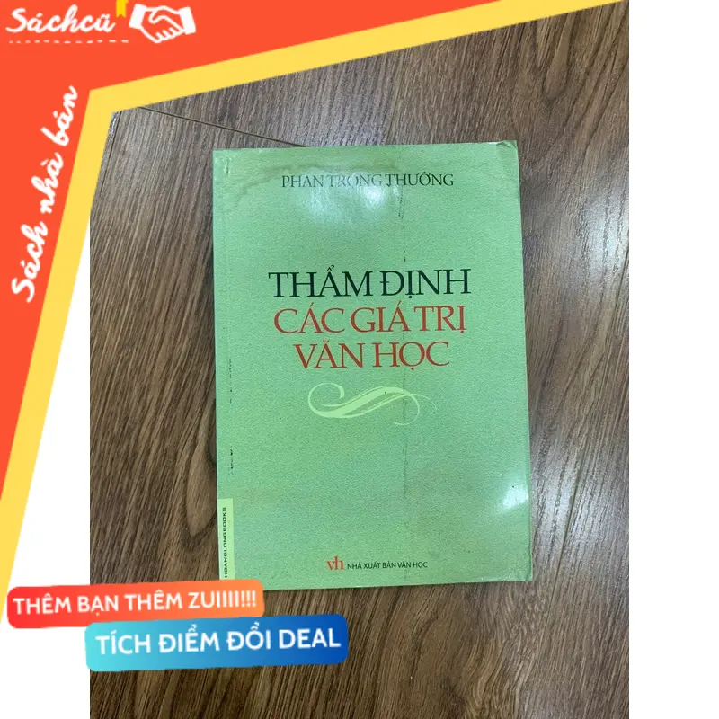 Sách Thẩm định các giá trị văn học (Văn học Việt Nam) TSHT