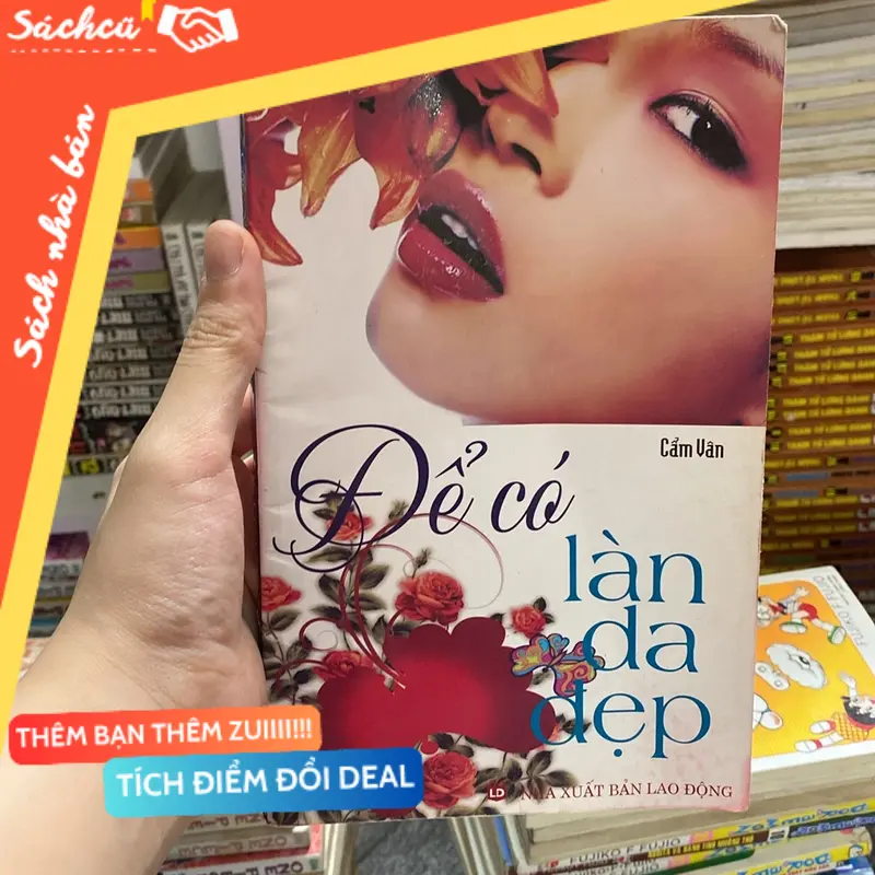 Sách “Để có làn da đẹp”-Cẩm Vân (Sách dinh dưỡng - sức khỏe cho bé) TSHT