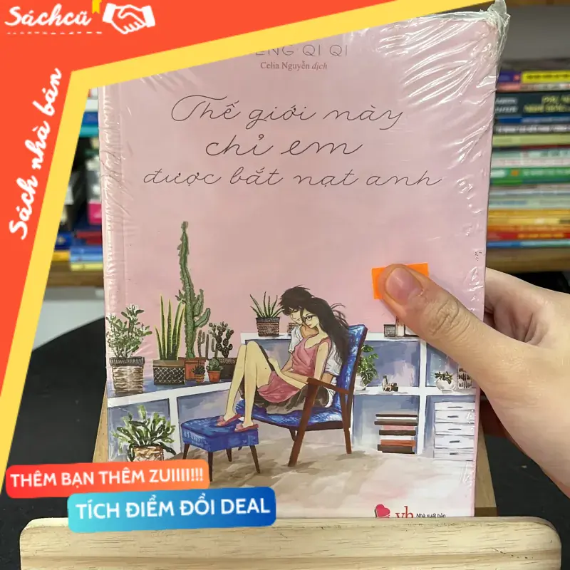 Sách “Thế giới này chỉ em được bắt nạt anh” – Meng Qi Qi (Sách văn học) TSHT