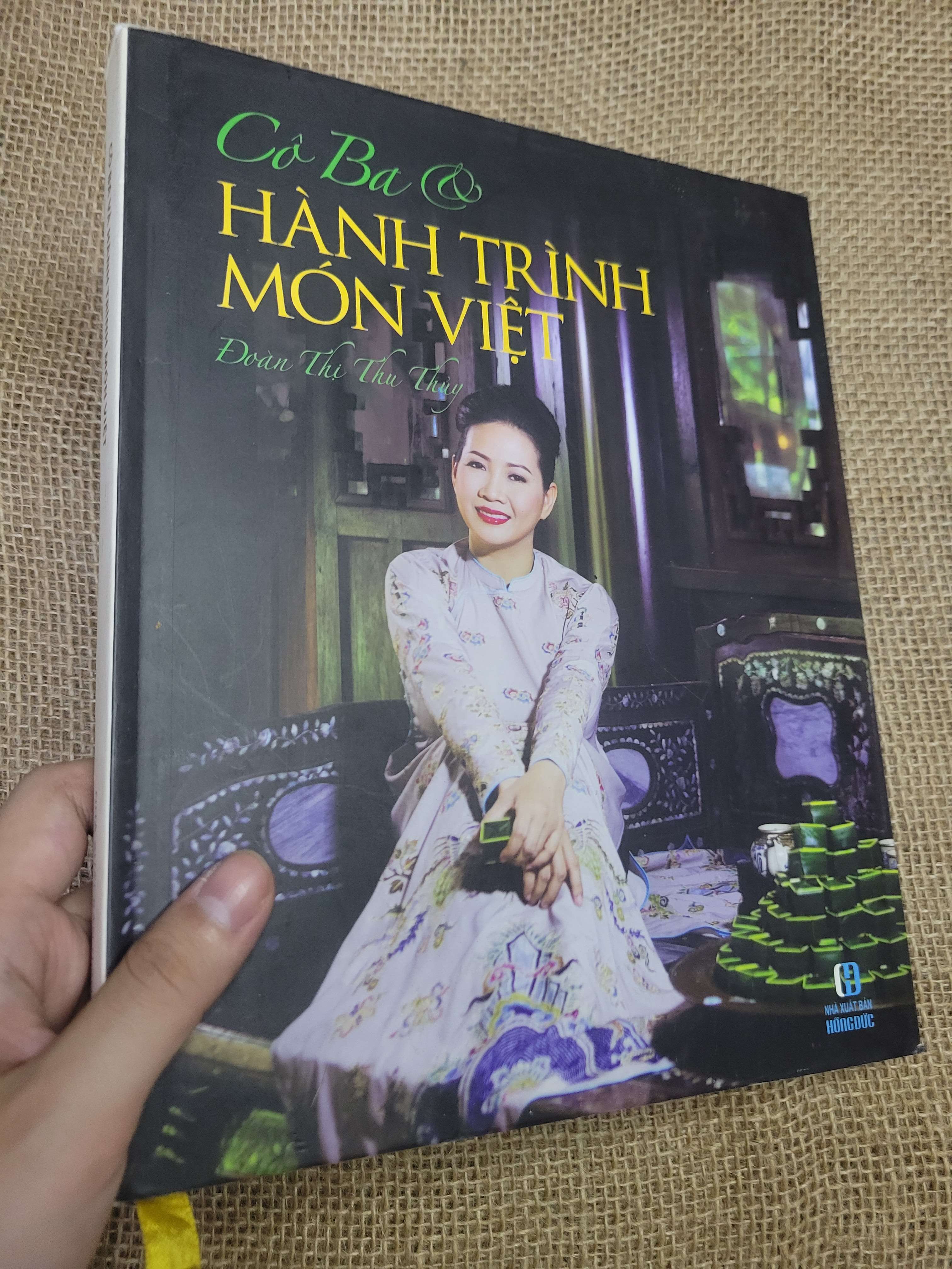 Cô Ba & Hành Trình Món Việt - Đoàn Thị Thu Thủy (Sách kiến thức tổng hợp) HLSC