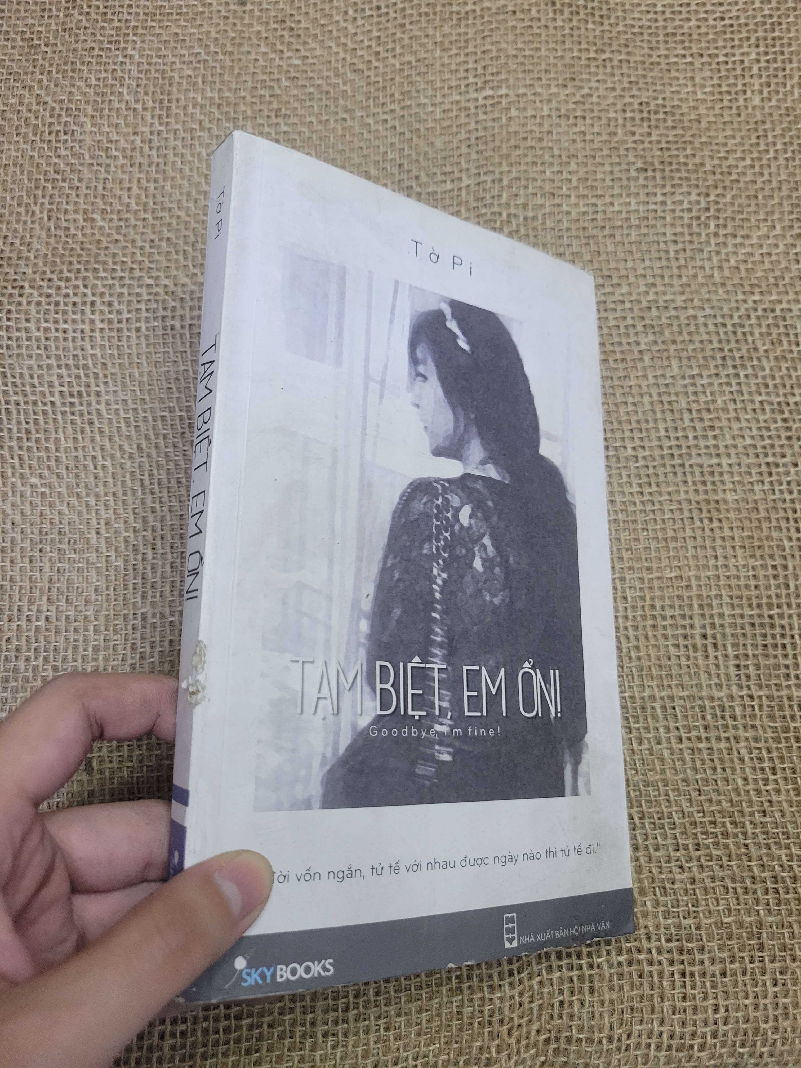 TẠM BIỆT, EM ỔN! - Tờ Pi (Sách văn học) HLSC