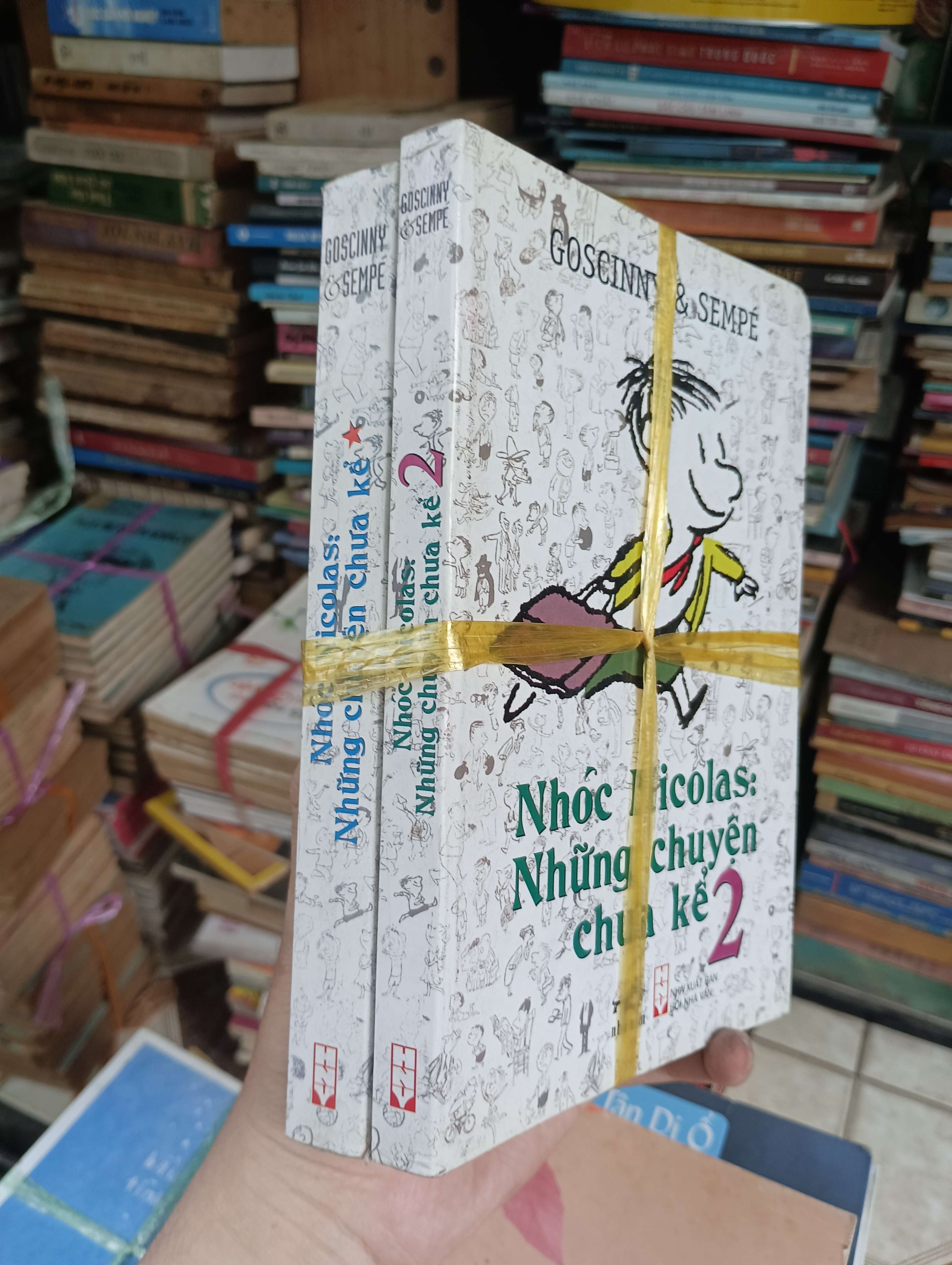 Nhóc Nicolas: Những chuyện chưa kể (2 Tập) - René Goscinny & Jean-Jacques Sempé (Văn học nước ngoài) BGB