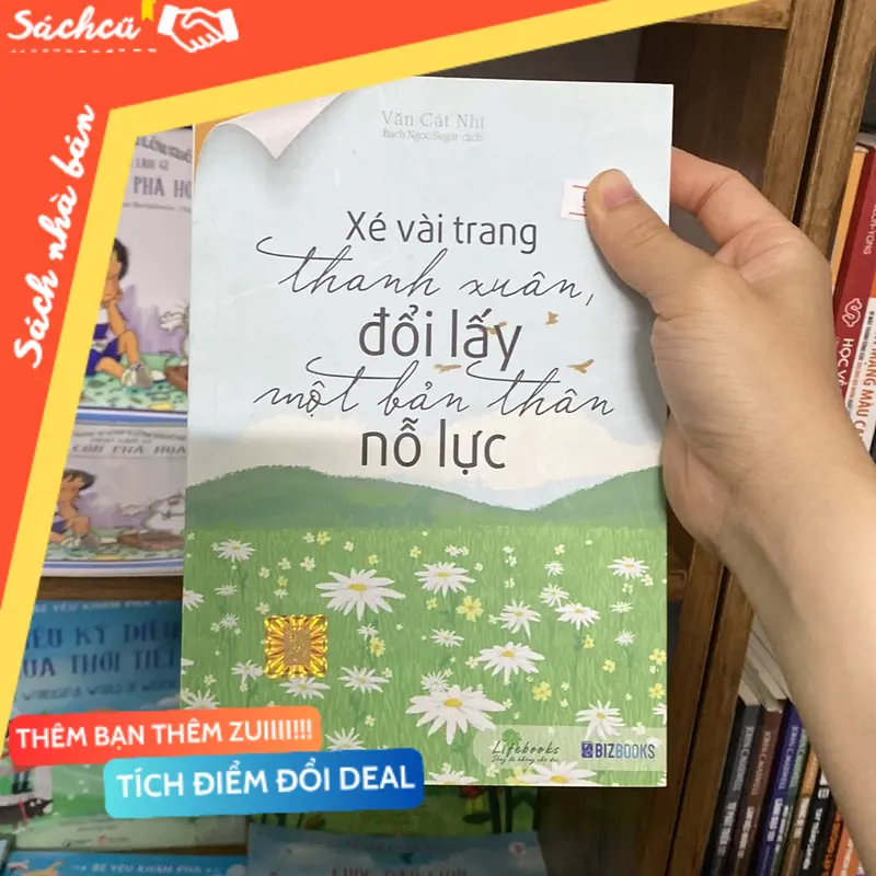 Xé vài trang thanh xuân đổi lấy 1 bản thân nỗ lực văn cát nhi (Sách văn học) TSHT