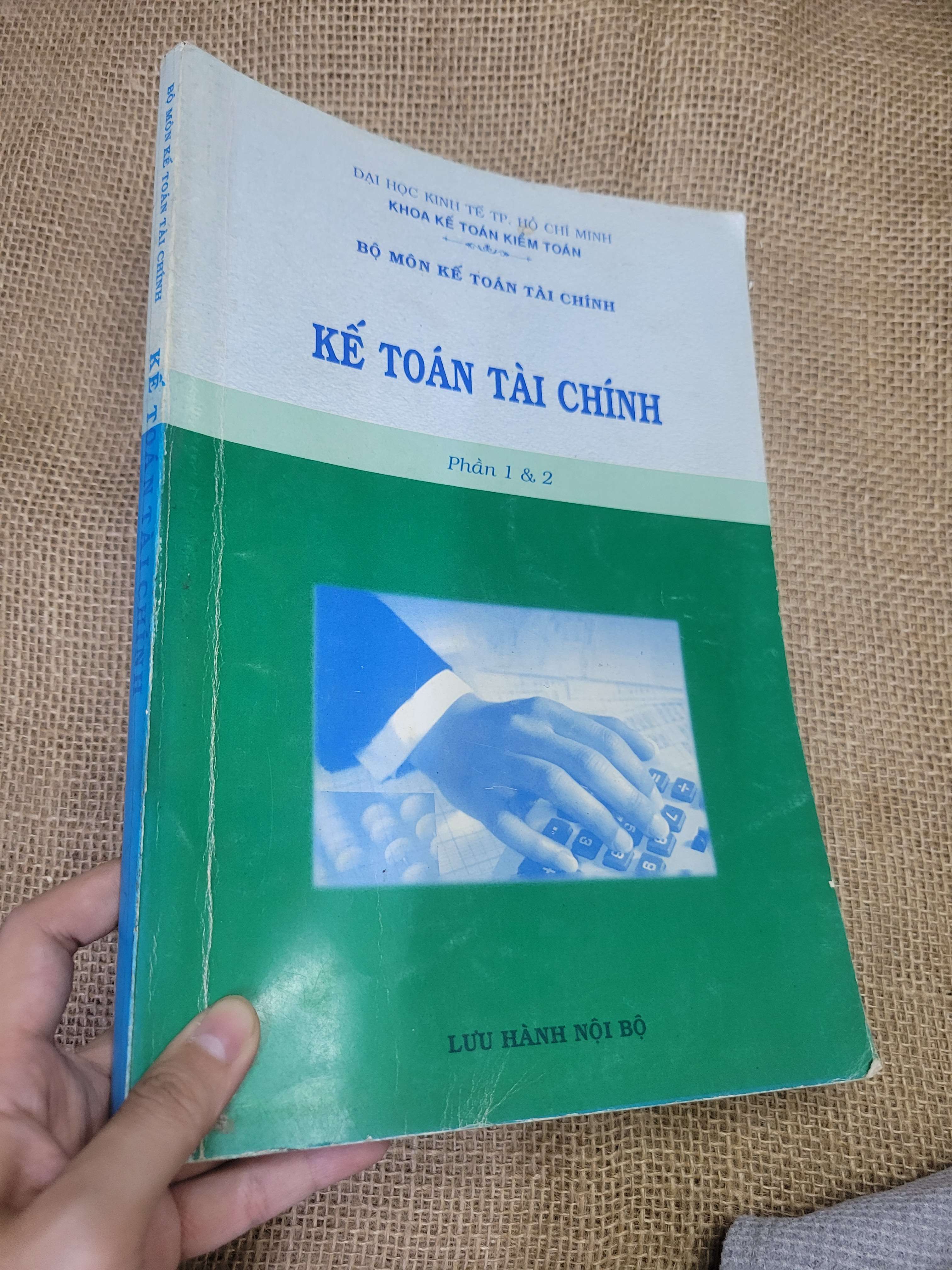 KẾ TOÁN TÀI CHÍNH PHẦN 1&2 (Giáo trình đại học - cao đẳng) HLSC
