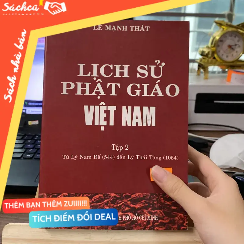 Lịch sử Phật giáo Việt Nam tập 2-tác giả Lê Mạnh Thát (Sách tôn giáo - tâm linh) TSHT
