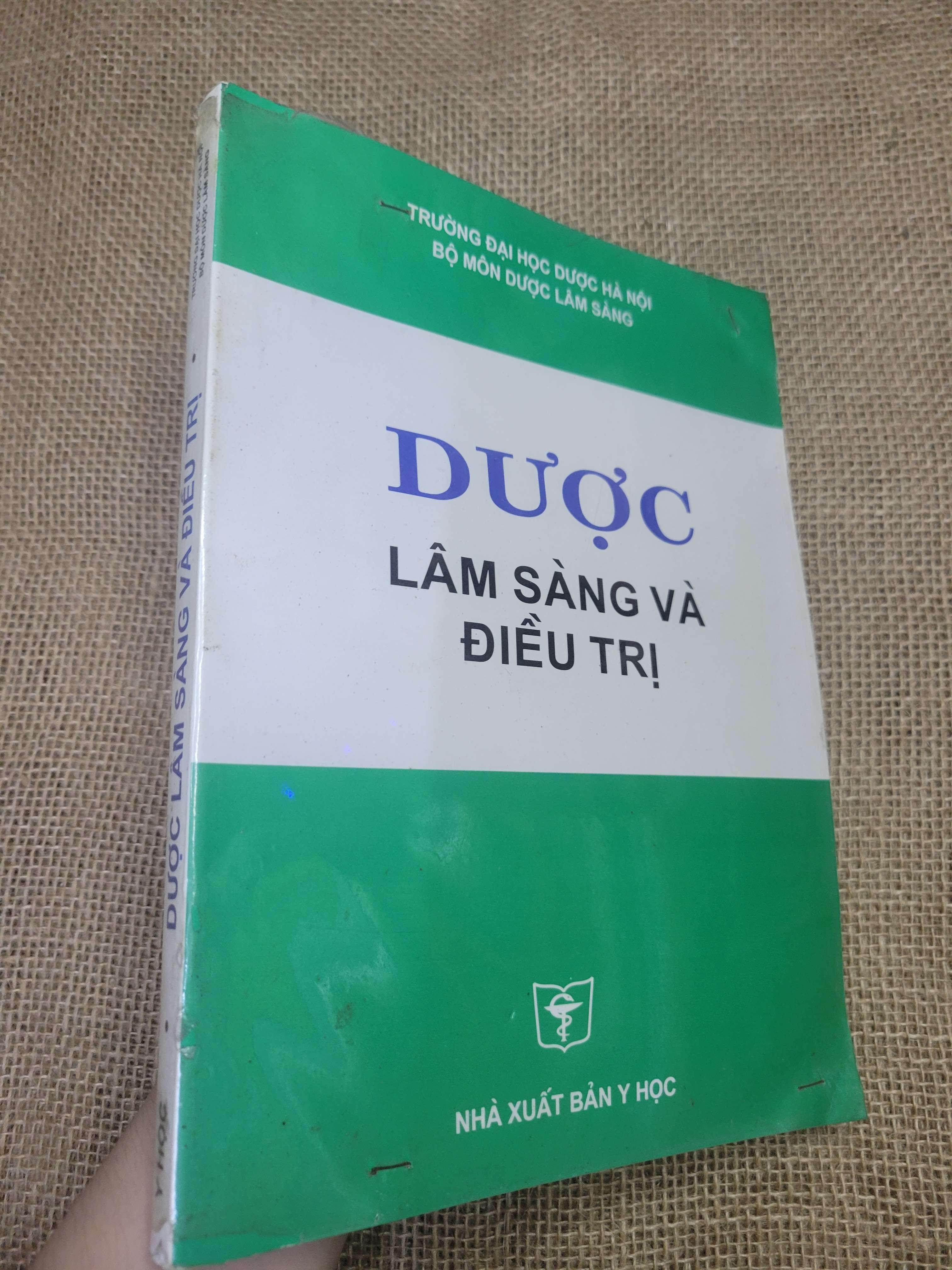 DƯỢC LÂM SÀNG VÀ ĐIỀU TRỊ (Giáo trình đại học - cao đẳng) HLSC