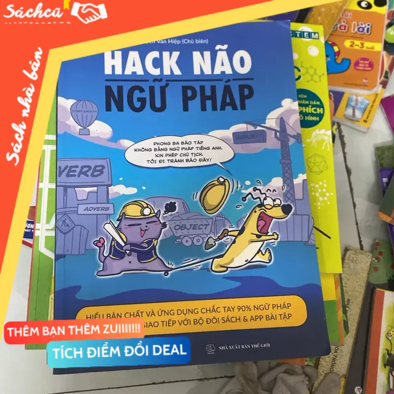 Hack não ngữ pháp sách học tiếng anh hay nhất (Sách học ngoại ngữ) TSHT