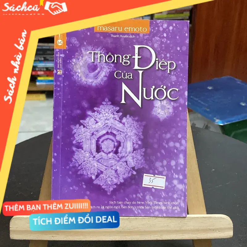 Thông điệp của nước-tác giả masaru emoto (Sách dinh dưỡng - sức khỏe cho bé) TSHT