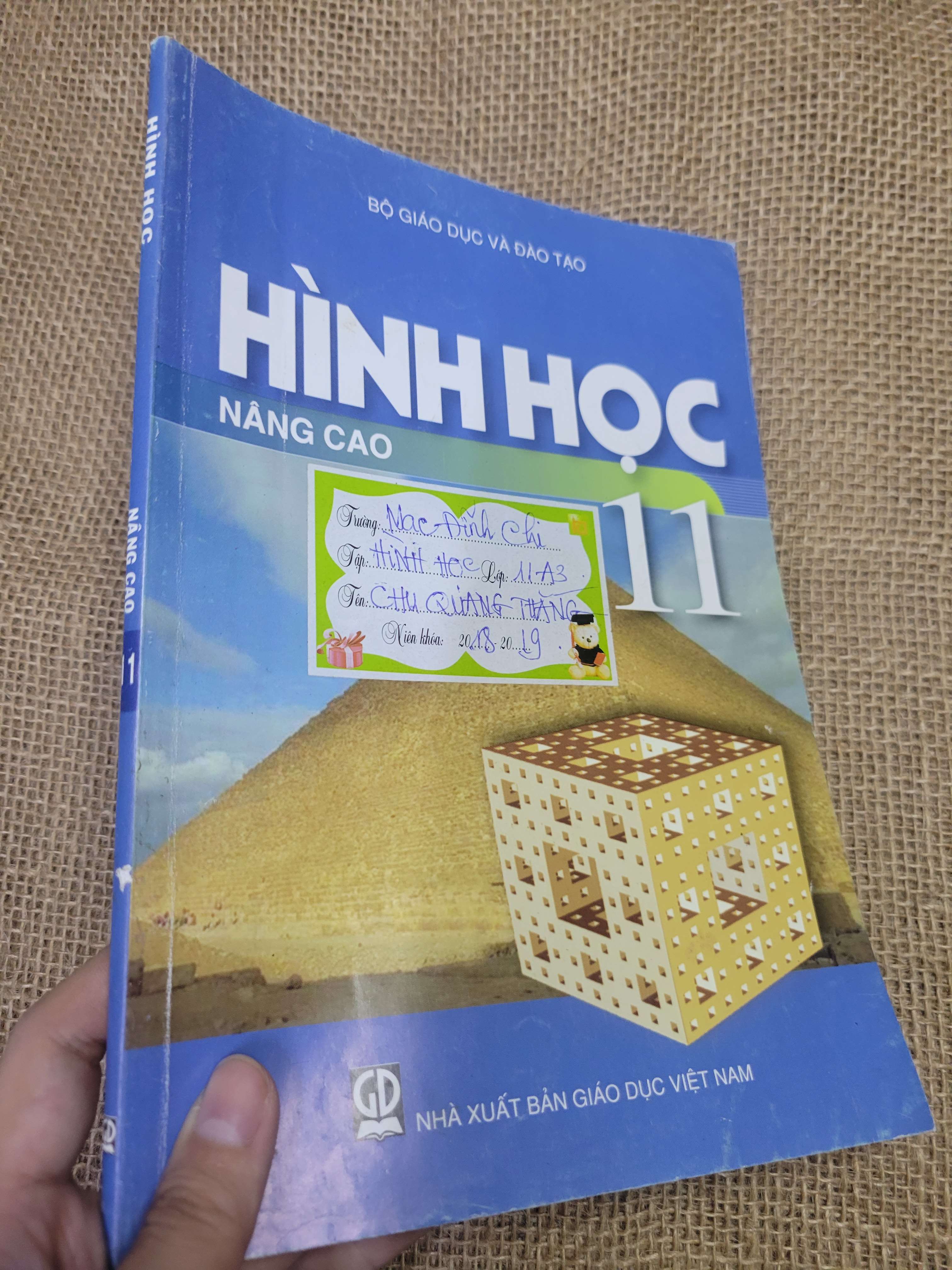 HÌNH HỌC NÂNG CAO 11 (Sách giáo khoa - giáo trình) HLSC