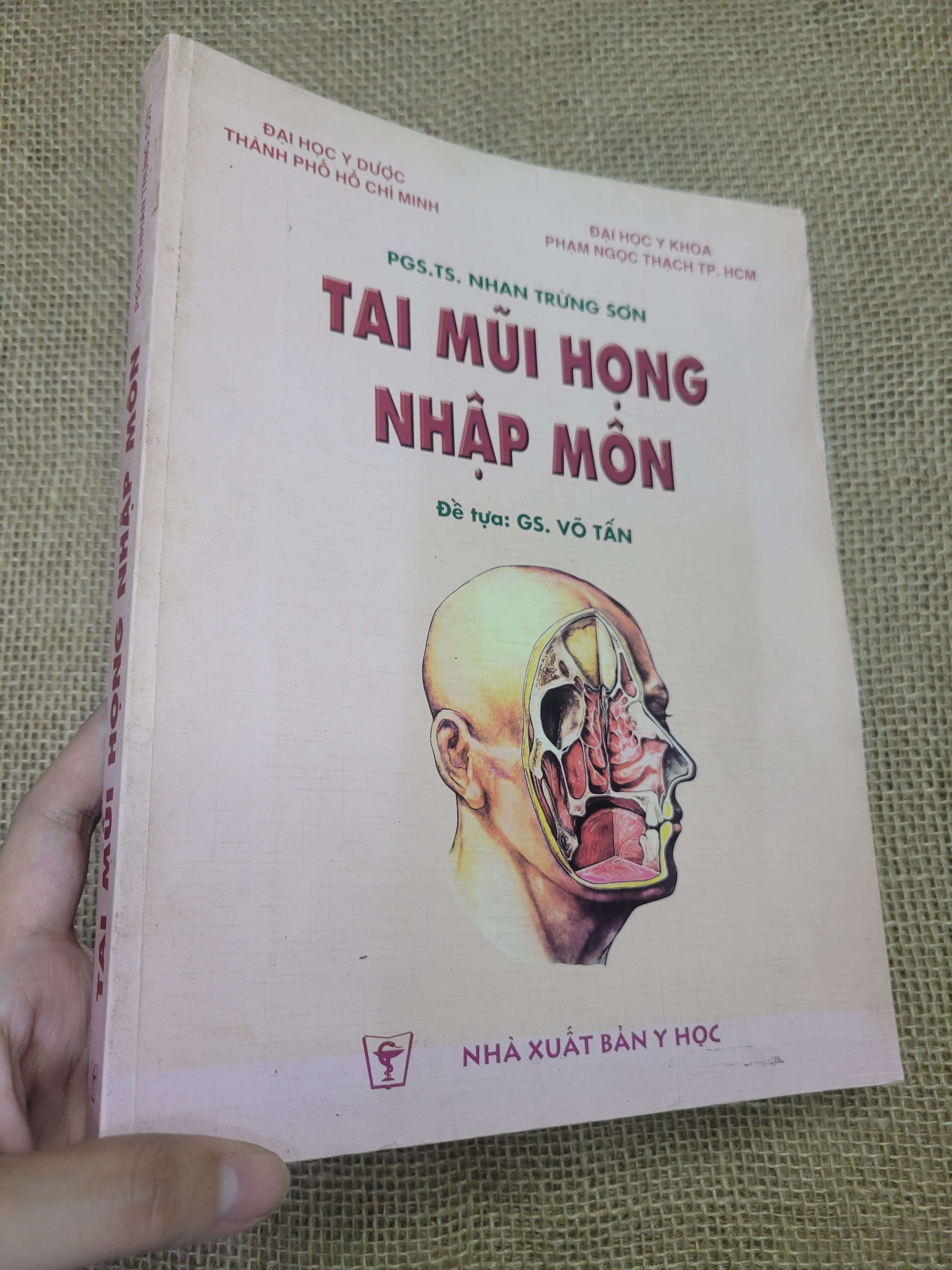 TAI MŨI HONG NHẬP MÔN - PGS.TS. NHAN TRÙNG SƠN (Giáo trình đại học - cao đẳng) HLSC