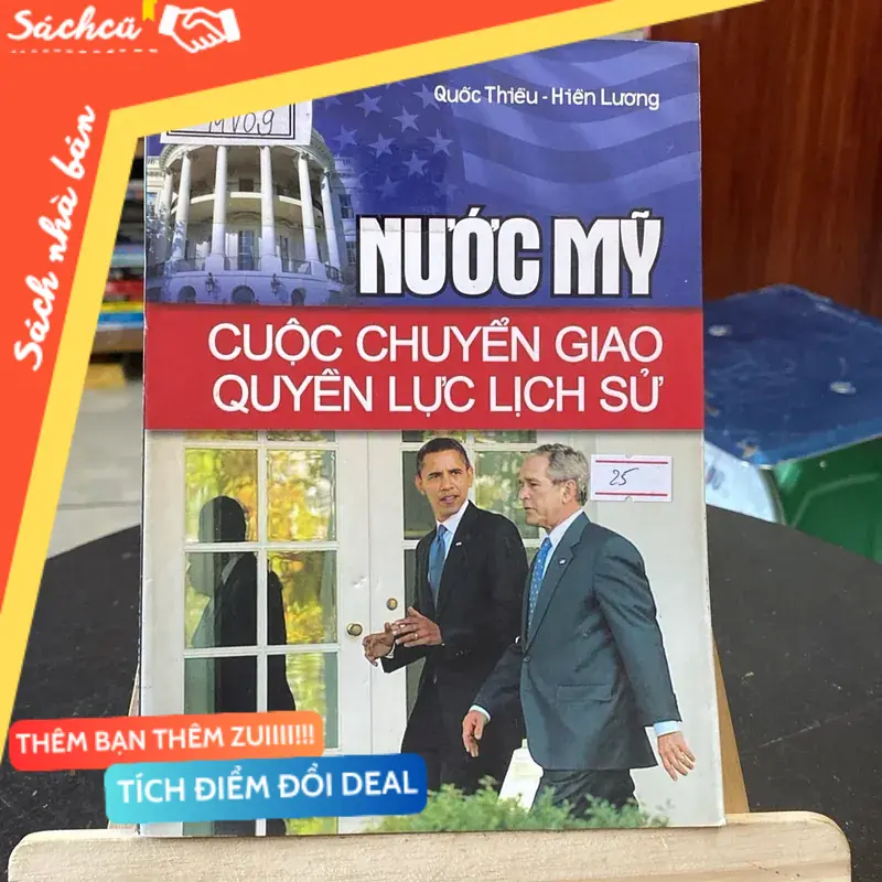 Nước Mỹ cuộc chuyển giao quyền lực lịch sử-sách chính trị (Sách kinh tế - tài chính - chứng khoán) TSHT