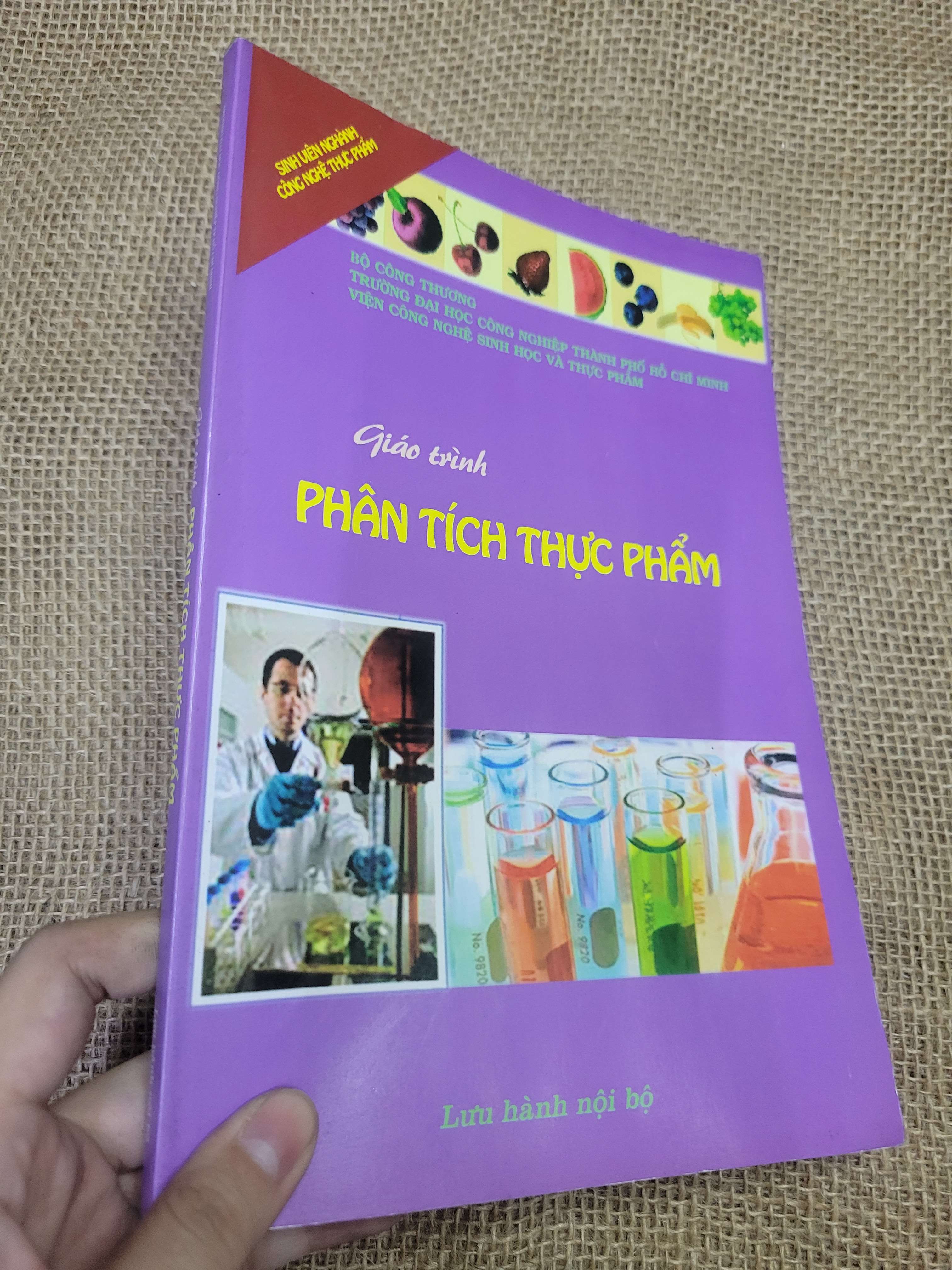 Giáo trình PHÂN TÍCH THỰC PHẨM (Giáo trình đại học - cao đẳng) HLSC