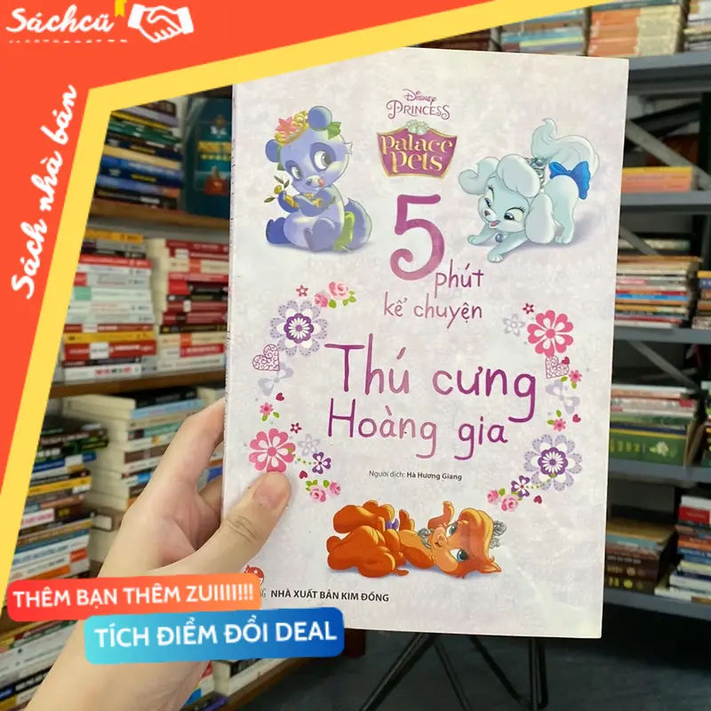 5 phút kể chuyện - thú cưng hoàng gia (Kỹ năng sống) TSHT