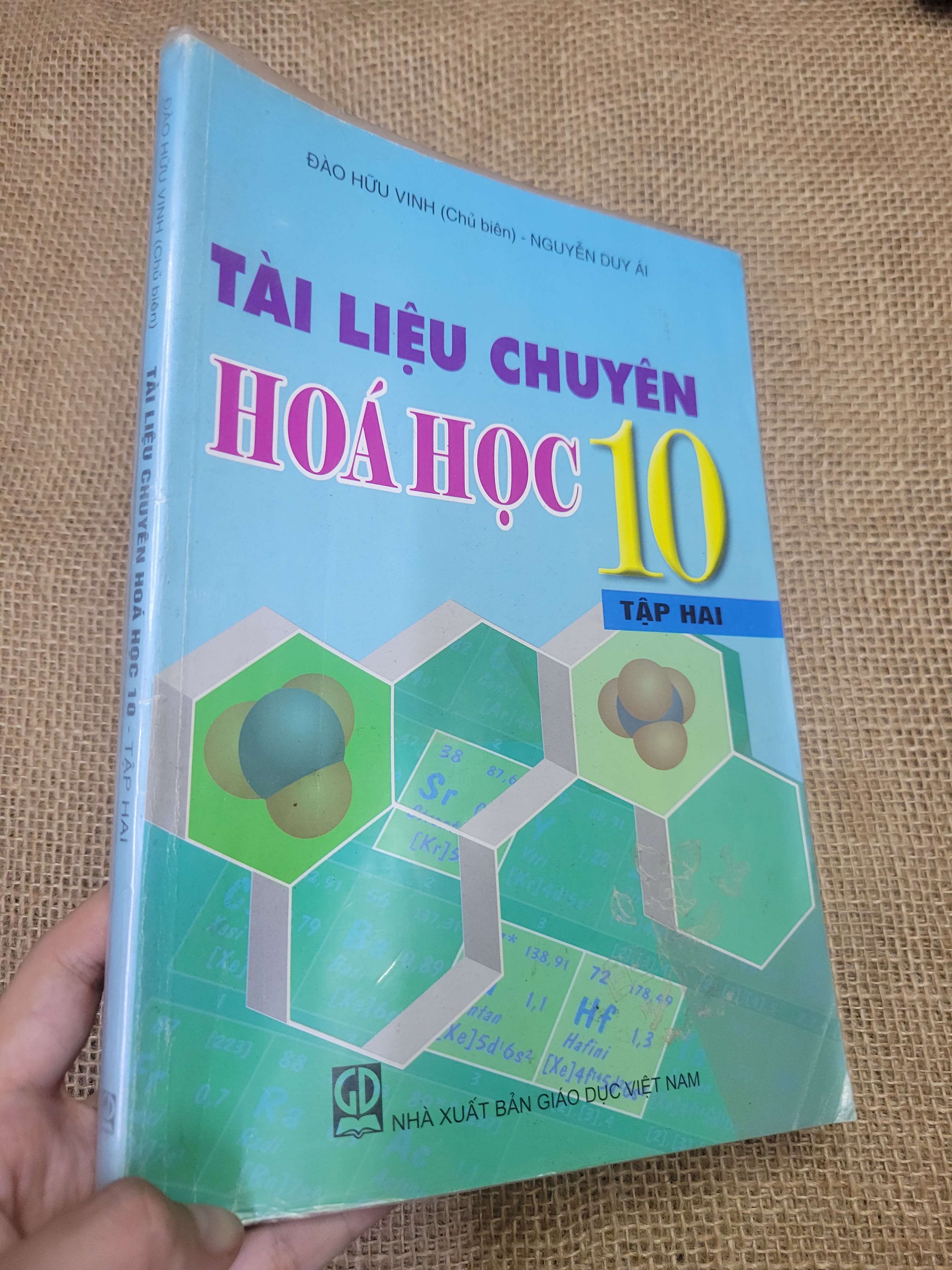 TÀI LIỆU CHUYÊN HOÁ HỌC 10 tập 2 - ĐÀO HỮU VINH, NGUYỄN DUY ÁI (Sách giáo khoa - giáo trình) HLSC