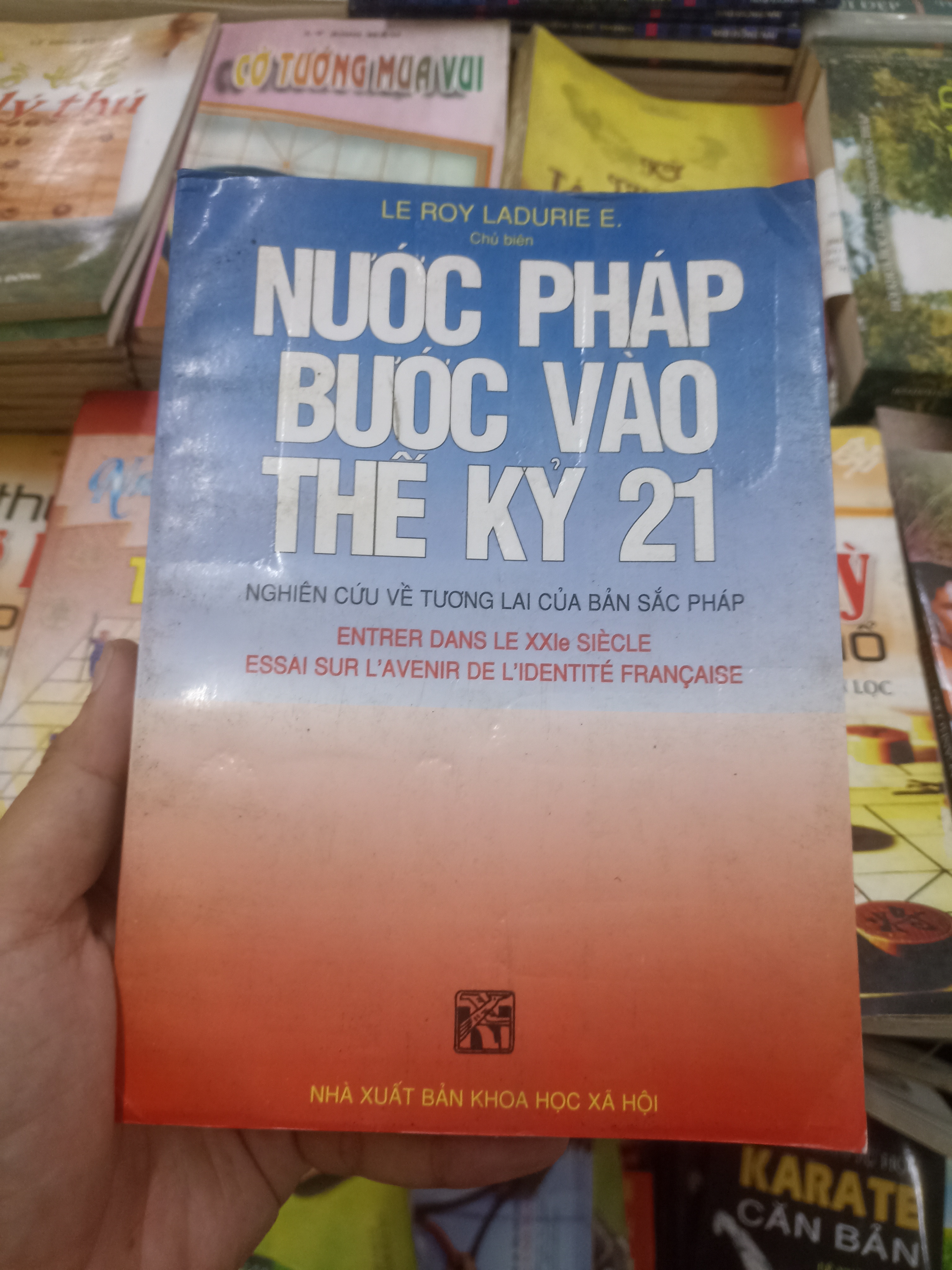 Nước Pháp bước vào thế kỷ 21: nghiên cứu về tương lai của bản sắc Pháp - Le Roi Ladurie Mới 90% (Sách chuyên khảo, khảo cứu) VAVO