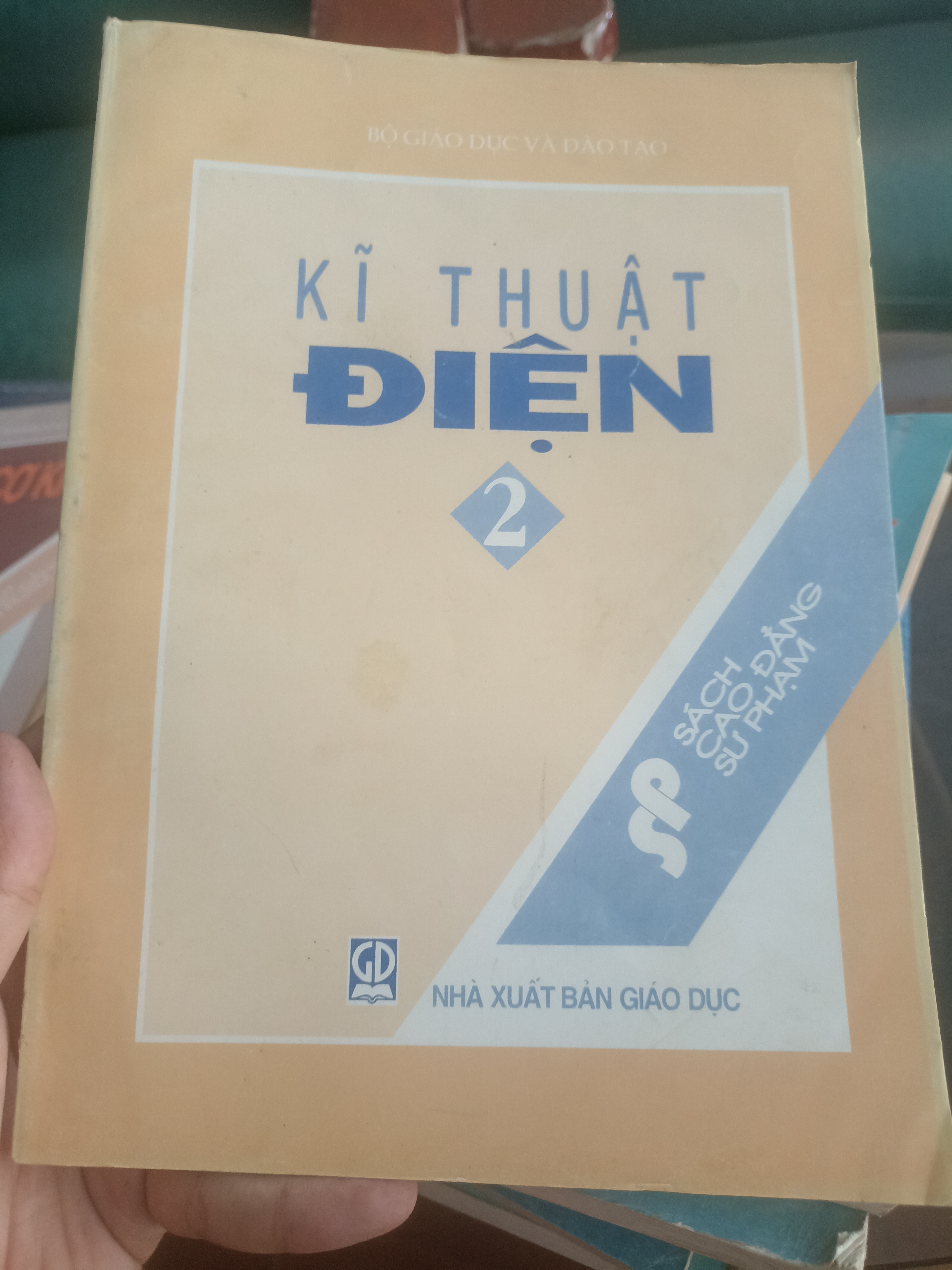 Sách cao đẳng sư phạm: Kỹ thuật điện 2 Mới 80% (Sách giáo khoa - giáo trình) VAVO