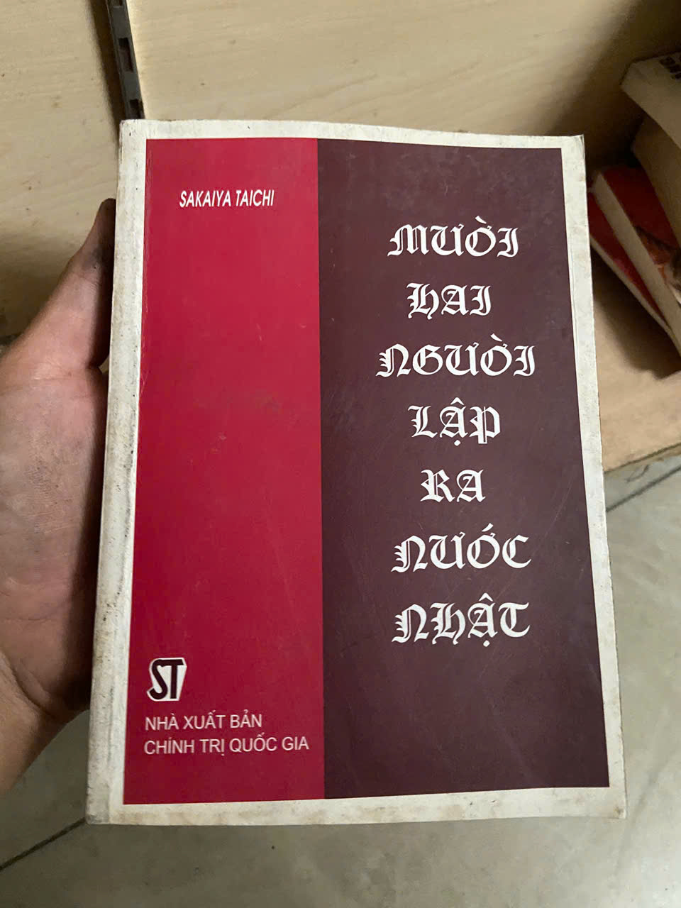Mười hai người lập ra nước Nhật - Sakaiya Taichi Mới 90% (Lịch sử thế giới) VAVO