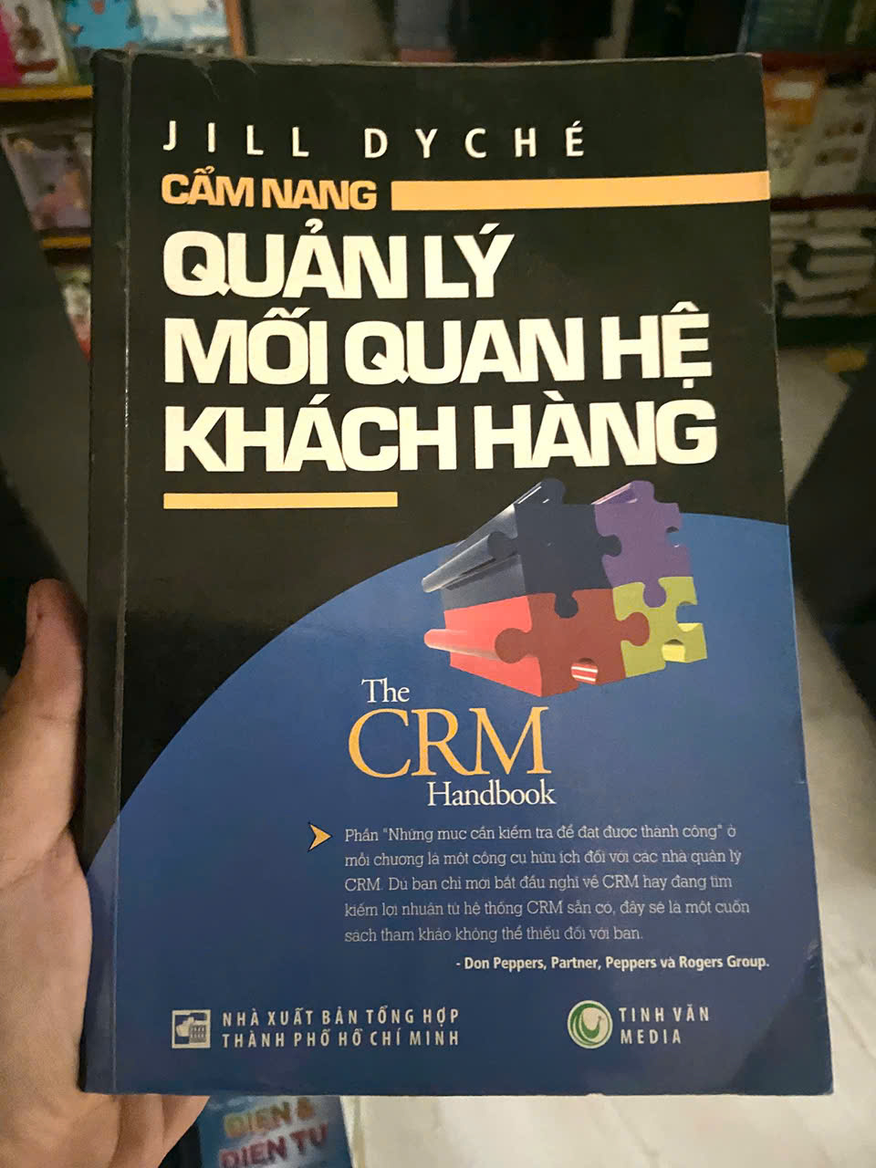Cẩm nang quản lý mối quan hệ khách hàng - Jill Dyche Mới 90% (Kinh doanh - Marketing) VAVO