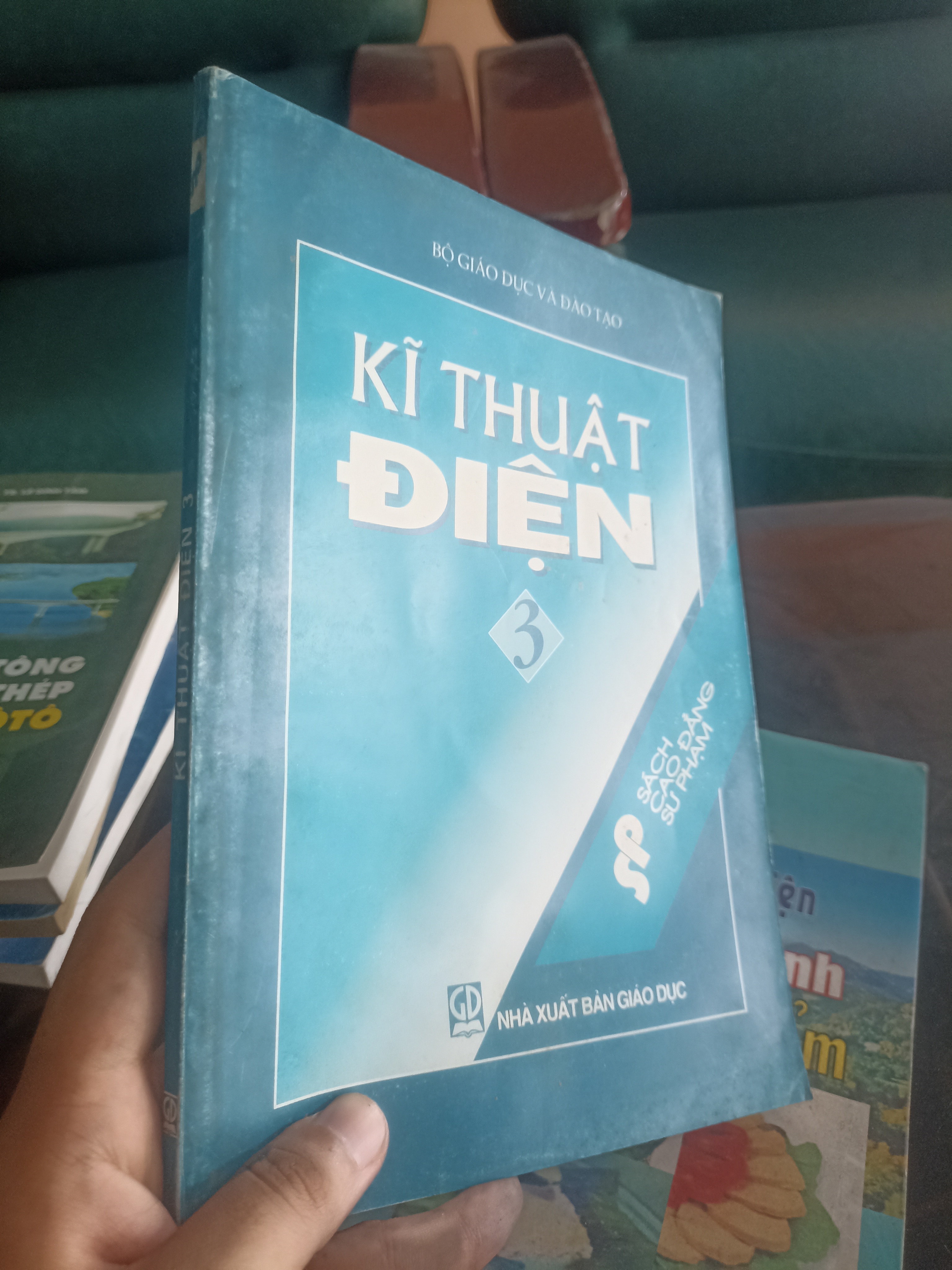 Sách cao đẳng sư phạm: Kỹ thuật điện 3 Mới 80% (Sách giáo khoa - giáo trình) VAVO