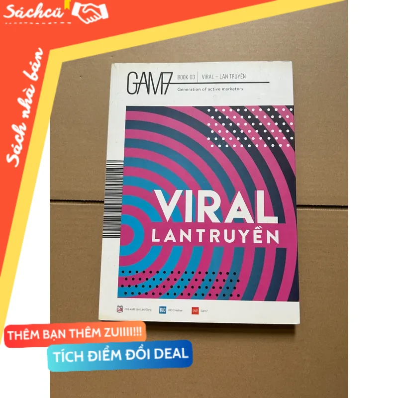 GAM7 BOOK 03 Viral - Lan truyền mới 80% (Kinh doanh - Marketing) DTML