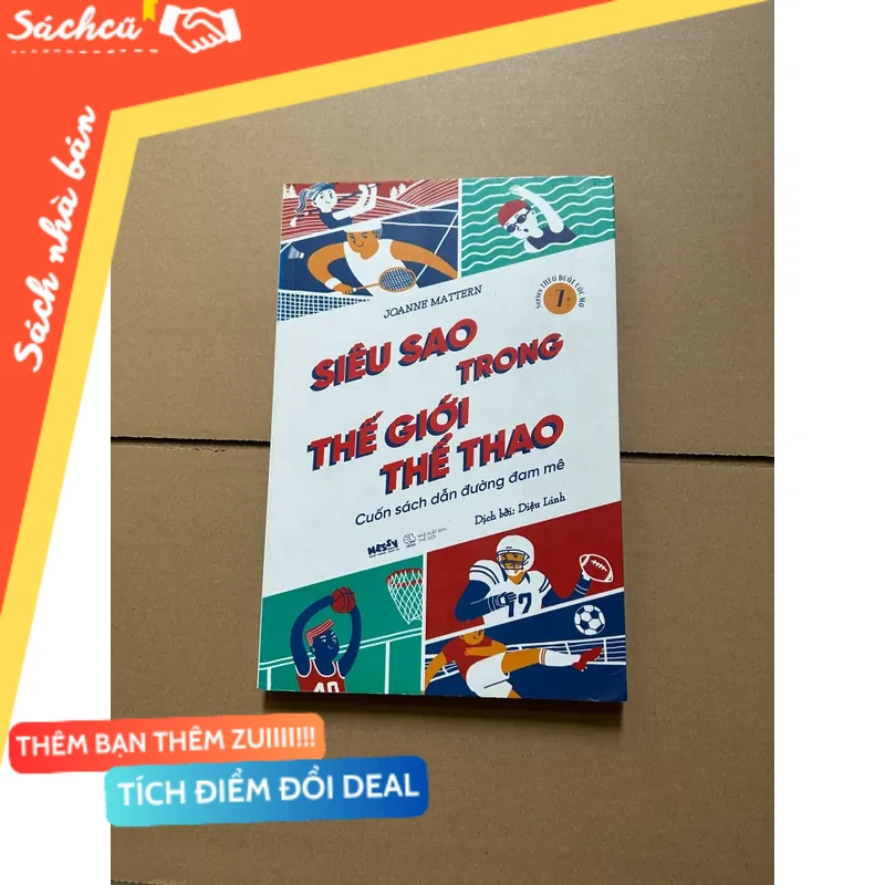 Siêu sao trong giới thể thao mới 80% (Sách văn học) DTML