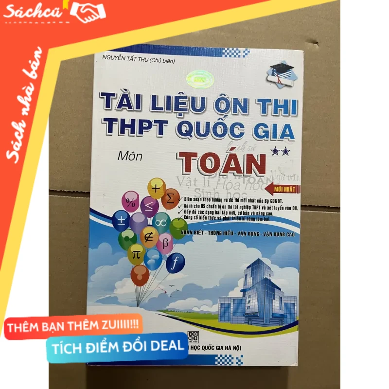 Tài liệu ôn thi toán thpt qg mới 90% (Tham khảo - luyện thi) DTML