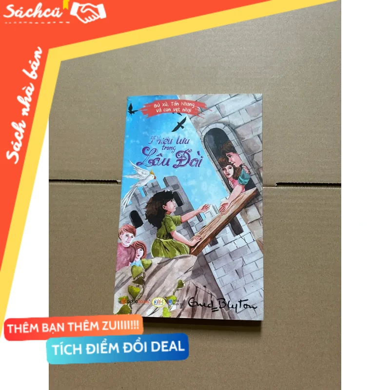 Phiêu lưu trong lâu đài mới 80% (Sách văn học) DTML