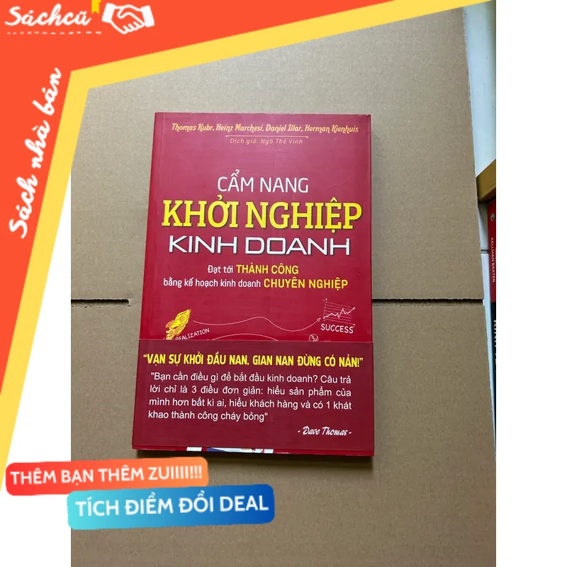 Cẩm nang khởi nghiệp kinh doanh mới 80% (Kinh doanh - Marketing) DTML