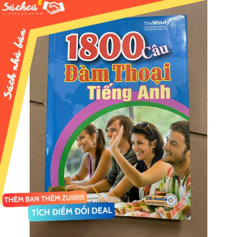 1800 câu đàm thoại tiếng Anh mới 80% (Sách học ngoại ngữ) DTML