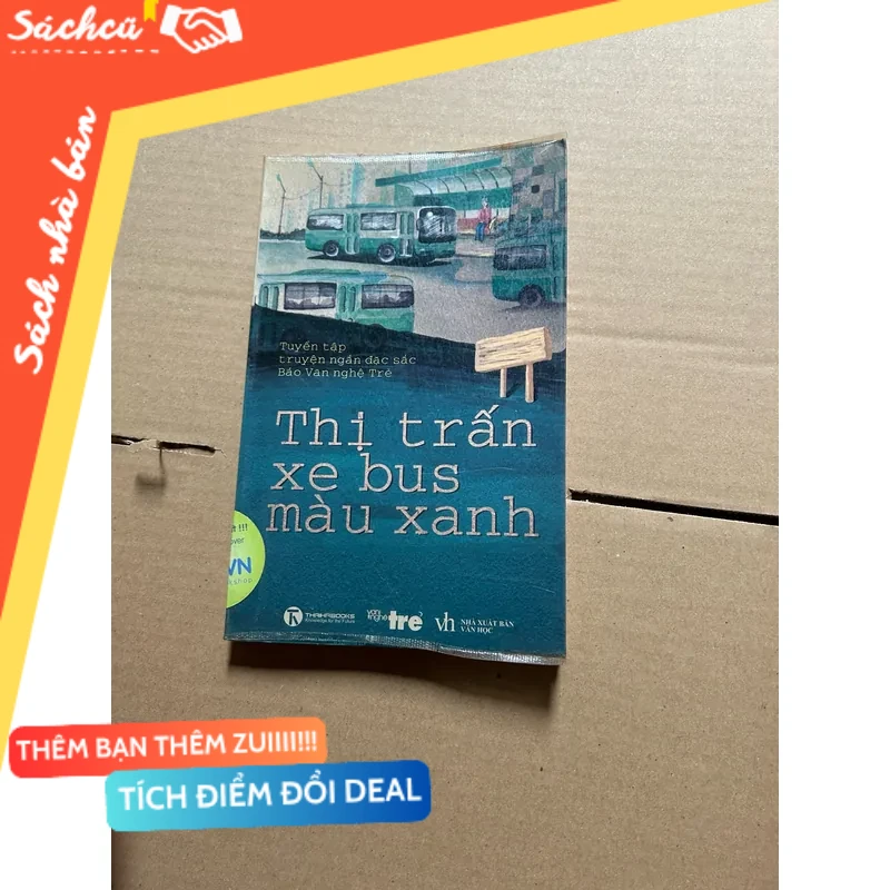 Thị trấn xe bus màu xanh mới 80% (Sách văn học) DTML