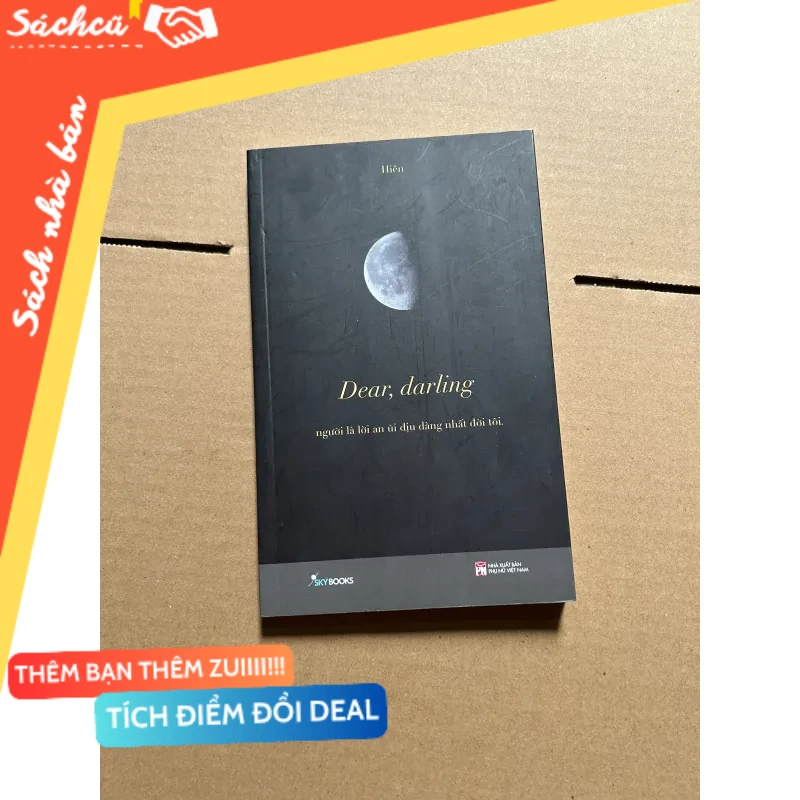Dear, darling Người là lời an ủi dịu dàng nhất đời tôi mới 80% (Sách văn học) DTML