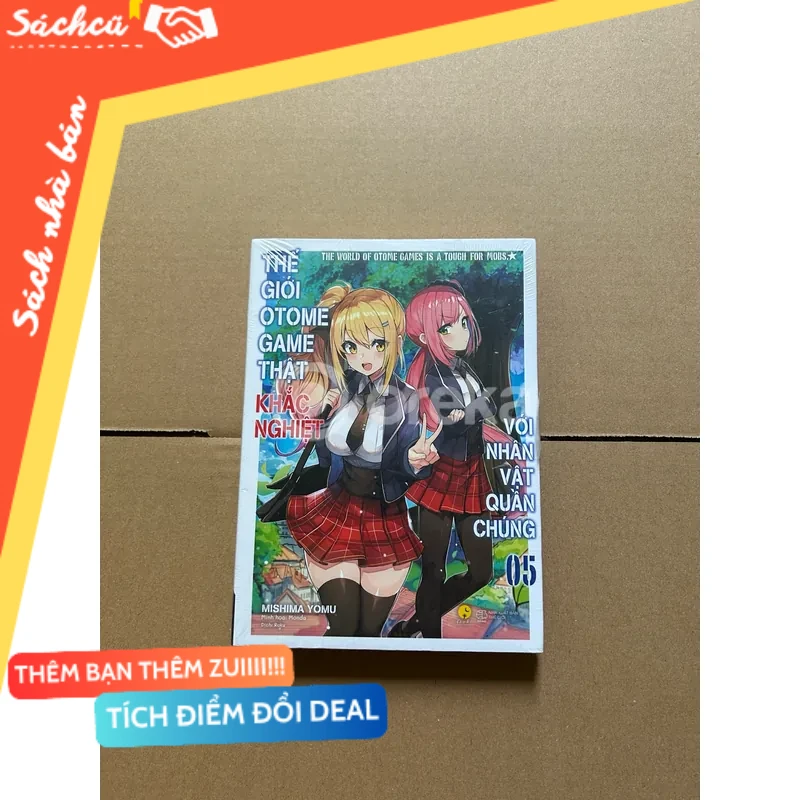 Thế Giới Otome Game Thật Khắc Nghiệt Với Nhân Vật Quần Chúng - Tập 5 mới 80% (Light Novel) DTML