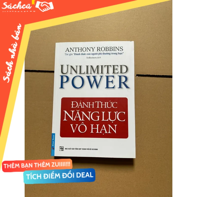 Đánh thức năng lực vô hạn - Anthony Robbins mới 80% (Sách kỹ năng) DTML