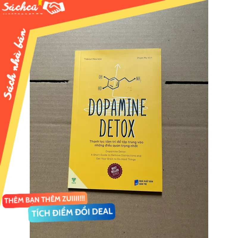 Dopamine Detox - Thanh lọc tâm trí để tập trung vào những điều quan trọng nhất mới 80% (Sách kỹ năng) DTML