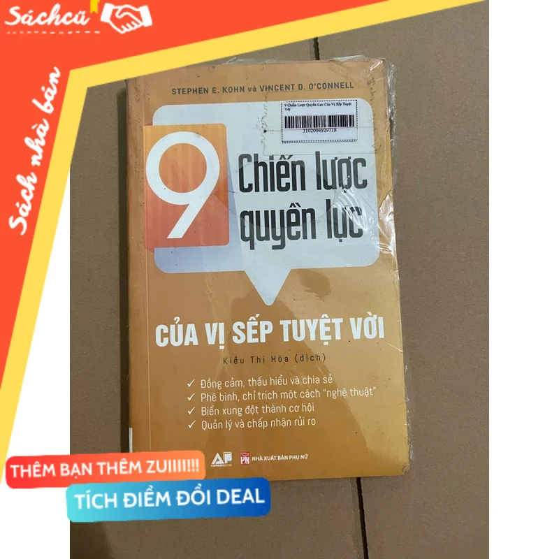 9 chiến lược quyền lực của vị sếp tuyệt vời mới 80% (Quản lý) DTML