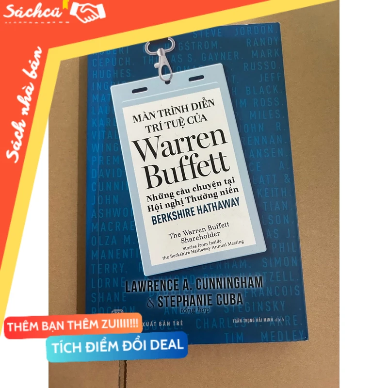 Màn trình diễn trí tuệ của Warren Buffett mới 80% (Sách kỹ năng) DTML