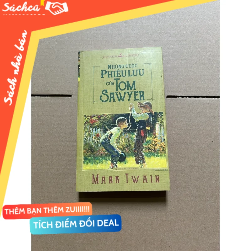 Những cuộc phiêu lưu của Tom Sawyer mới 80% (Sách văn học) DTML