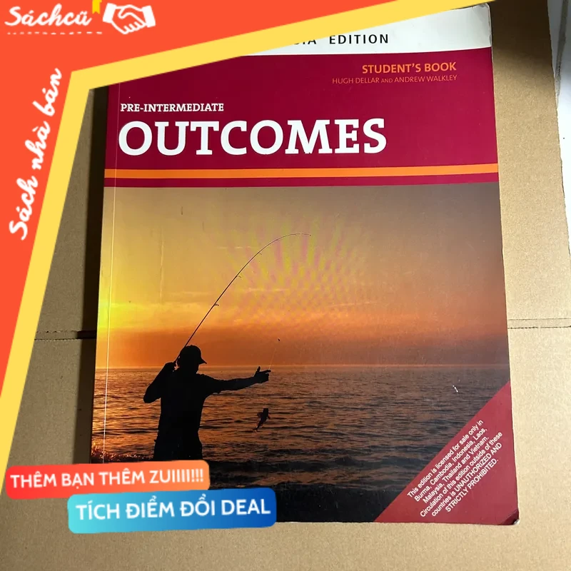 Outcomes Pre-intermediate Student's Book mới 80% (Sách tự học tiếng Anh) DTML