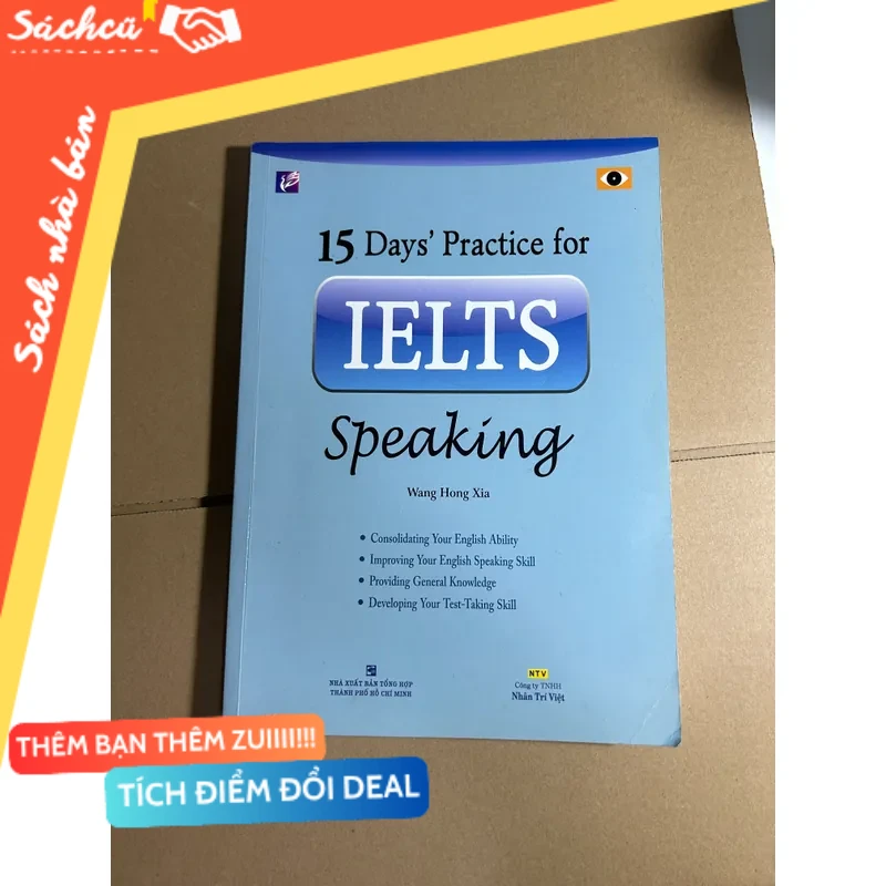 15 Day's practice for Ielts Speaking mới 80% (Sách tự học tiếng Anh) DTML