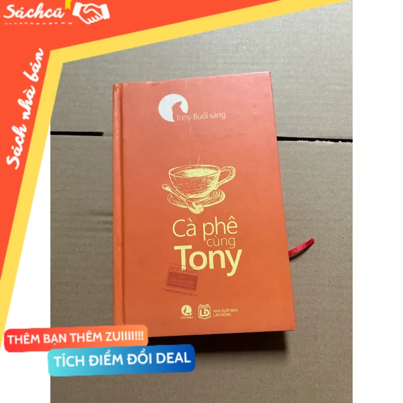 Tony buổi sáng - cà phê cùng tony mới 80% (Sách kỹ năng) DTML