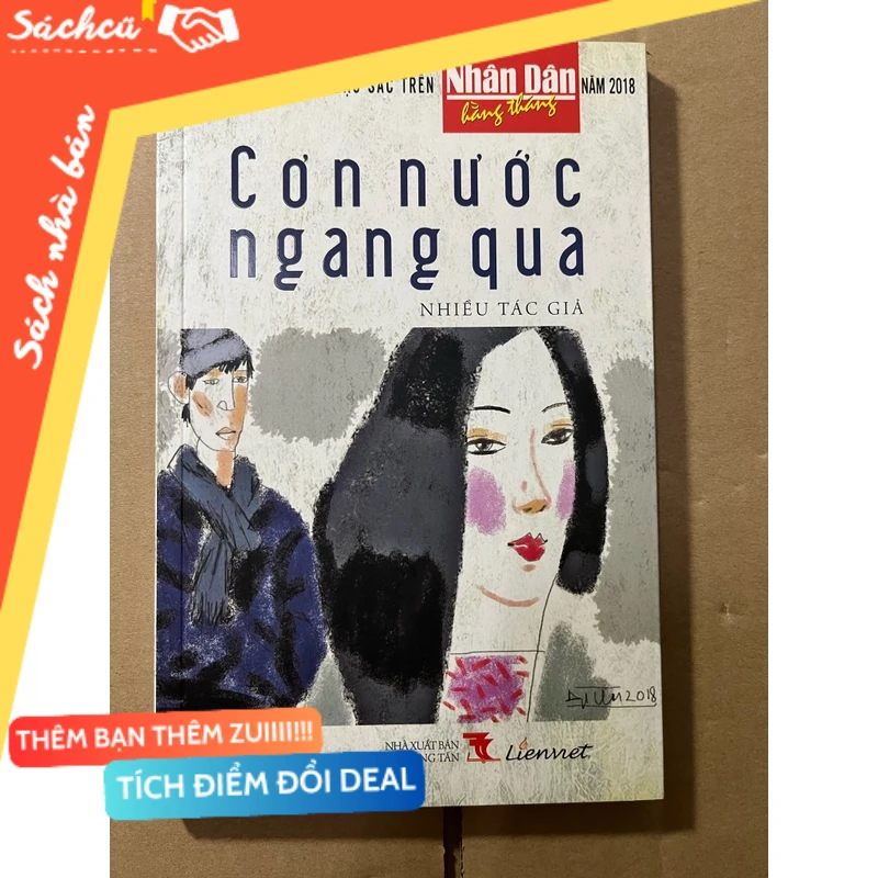 Cơn nước ngang qua mới 80% (Sách văn học) DTML